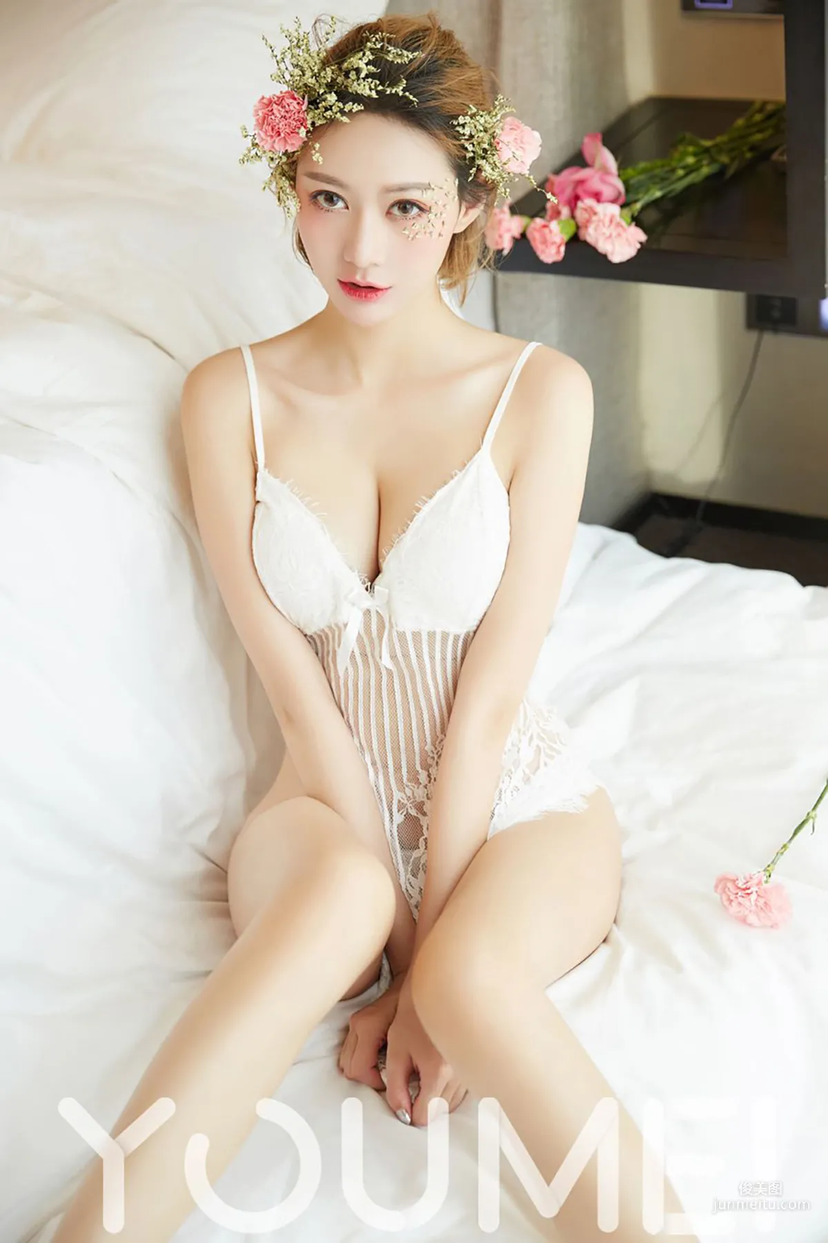 Fu Yixuan, Flower Fairy Whispers [YouMei] Vol.026 Photo Set photo 6