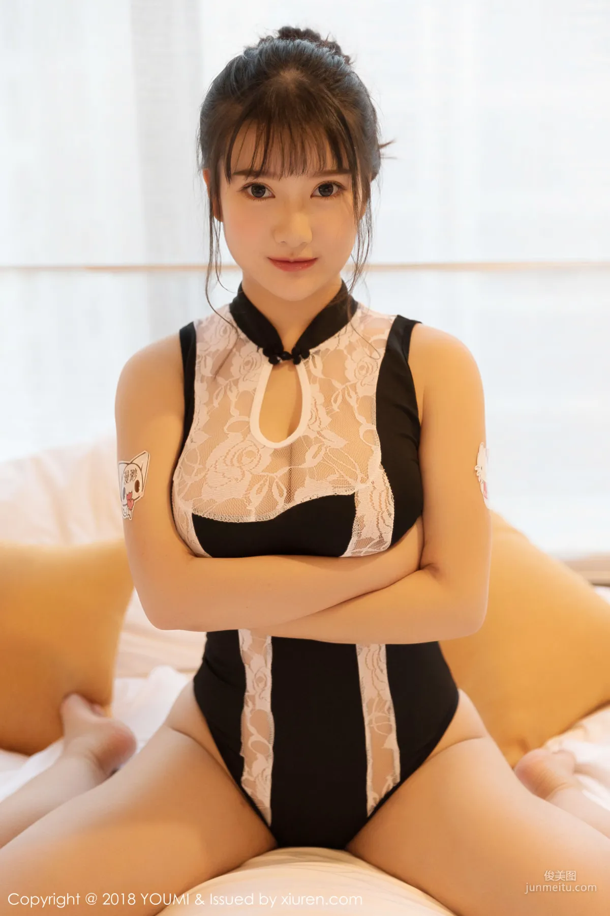 Xiao Younai Cutout Classical Lingerie Temptation [YouMi] Vol.250 Photo Set photo 6