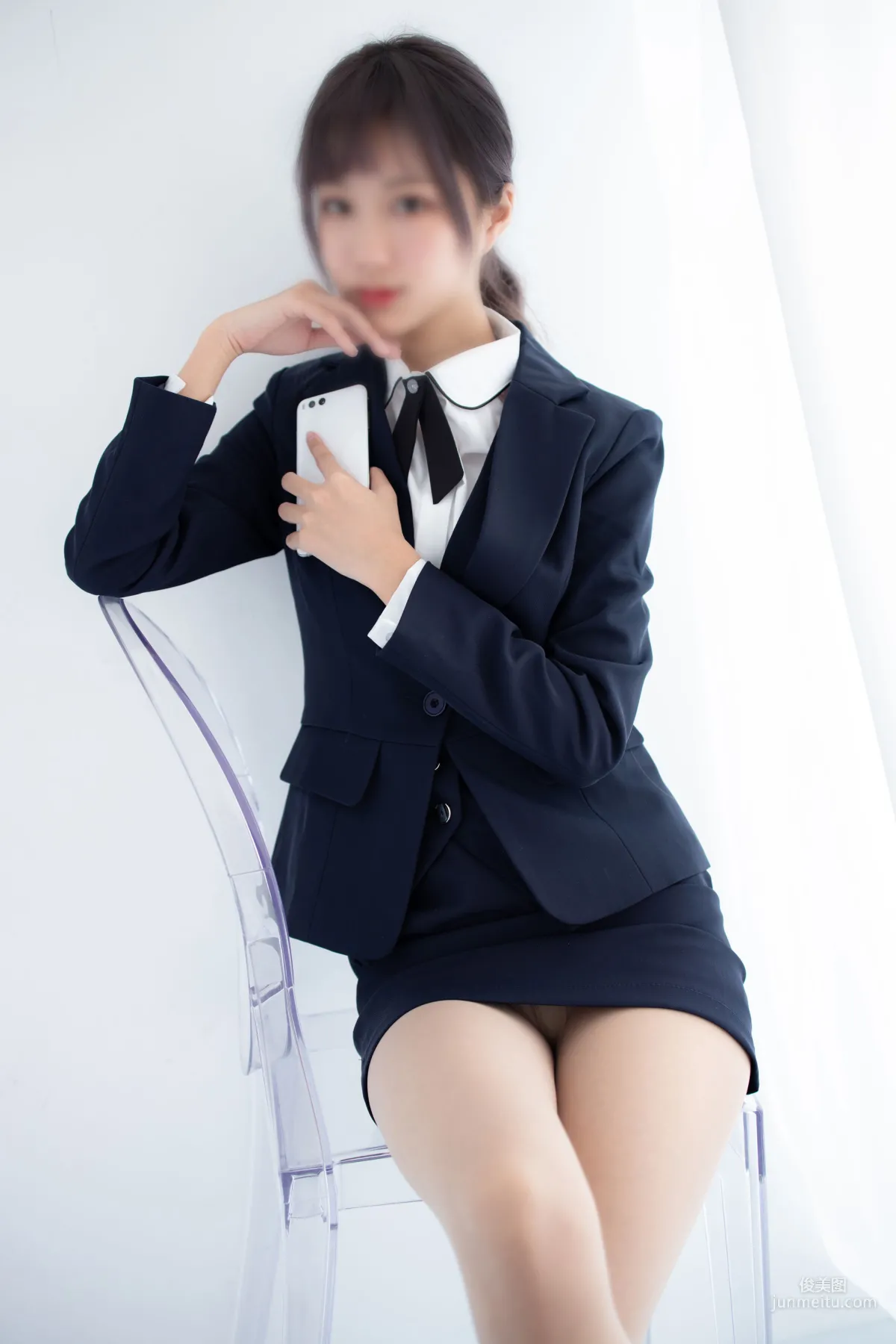 20D肉絲空姐制服 [森蘿财團] [X-050] 寫真集 44