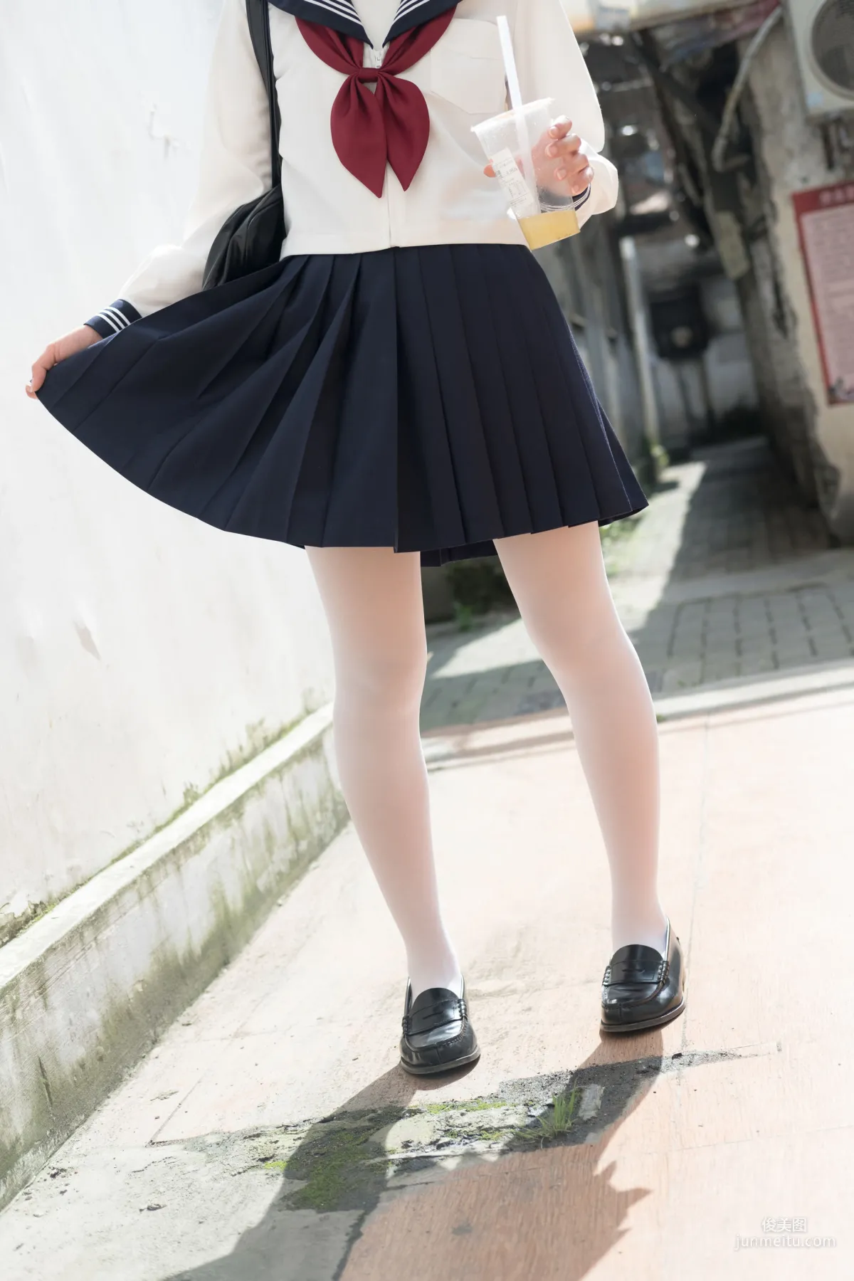 JK校服白絲美足 [森蘿财團] [BETA-017] 寫真集 7