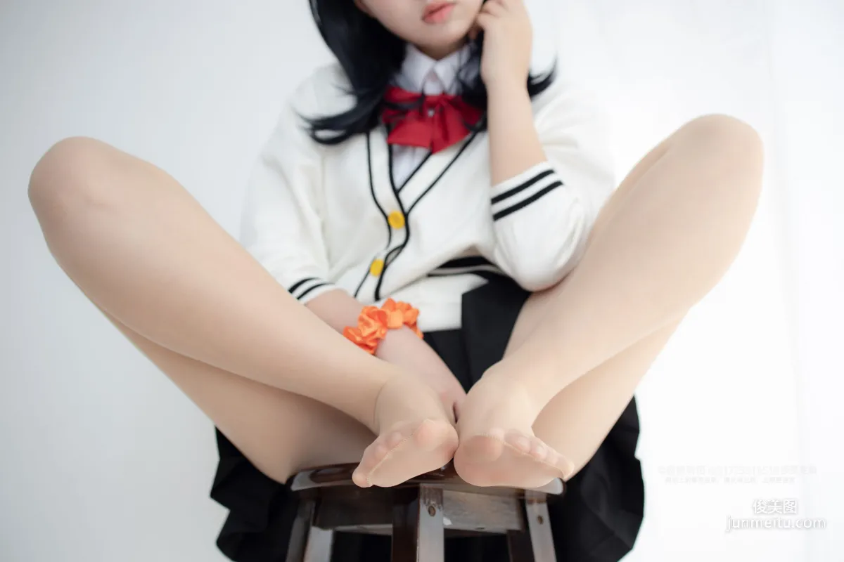 20D肉絲短棉襪踩物 [森蘿财團] [X-055] 寫真集 67
