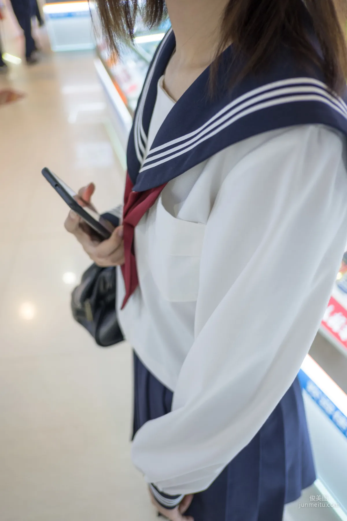 JK校服白丝美足 [森萝财团] [BETA-017] 写真集9