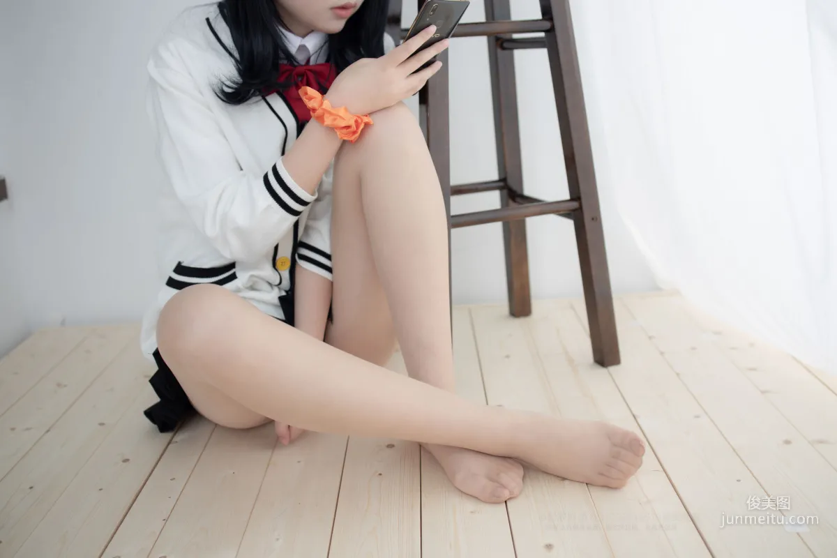 20D肉絲短棉襪踩物 [森蘿财團] [X-055] 寫真集 72