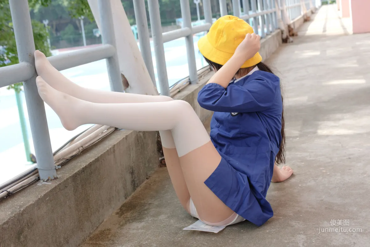 JK制服白絲外拍 [森蘿财團] [BETA-018] 寫真集 33