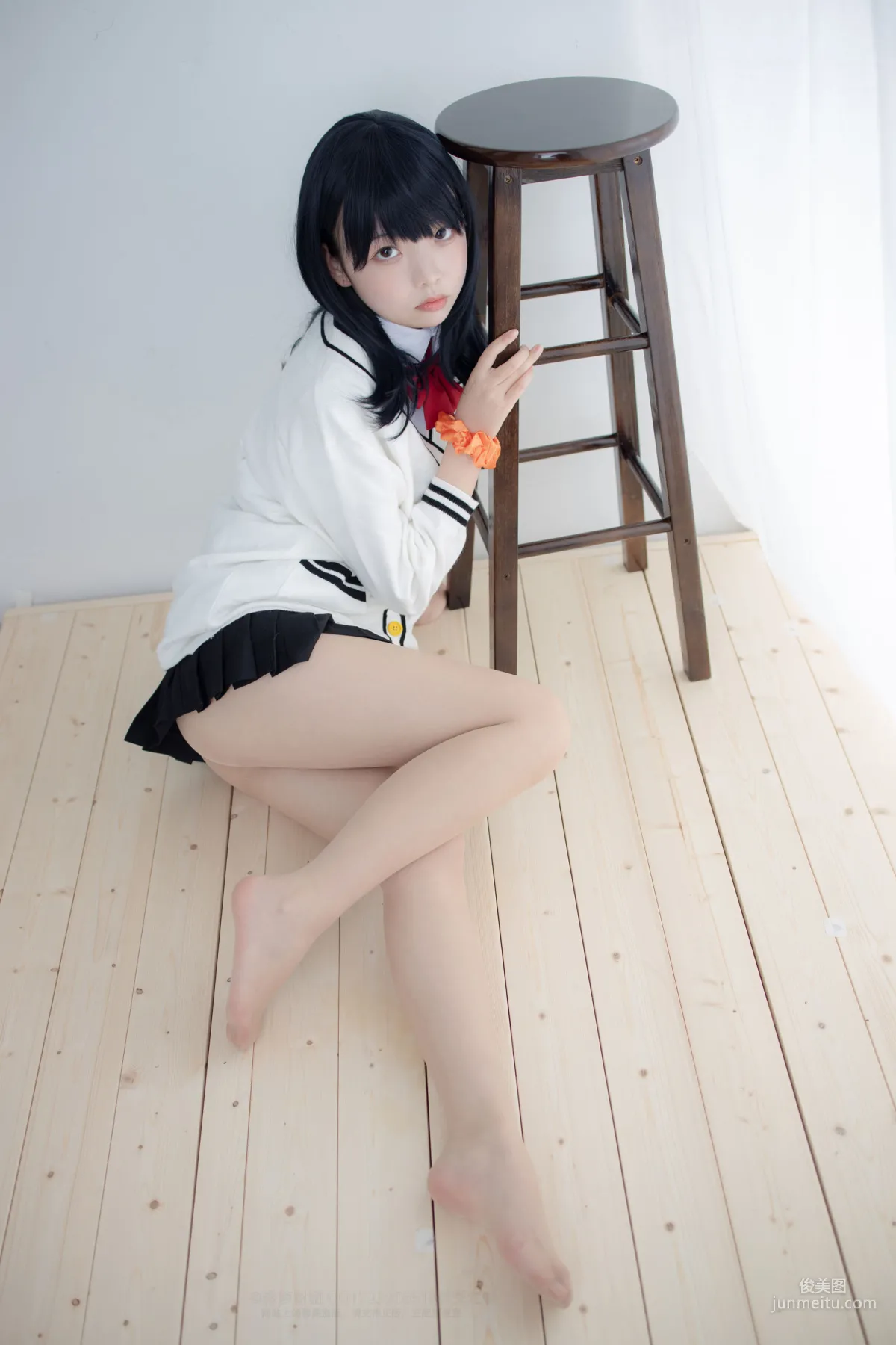 20D肉絲短棉襪踩物 [森蘿财團] [X-055] 寫真集 81