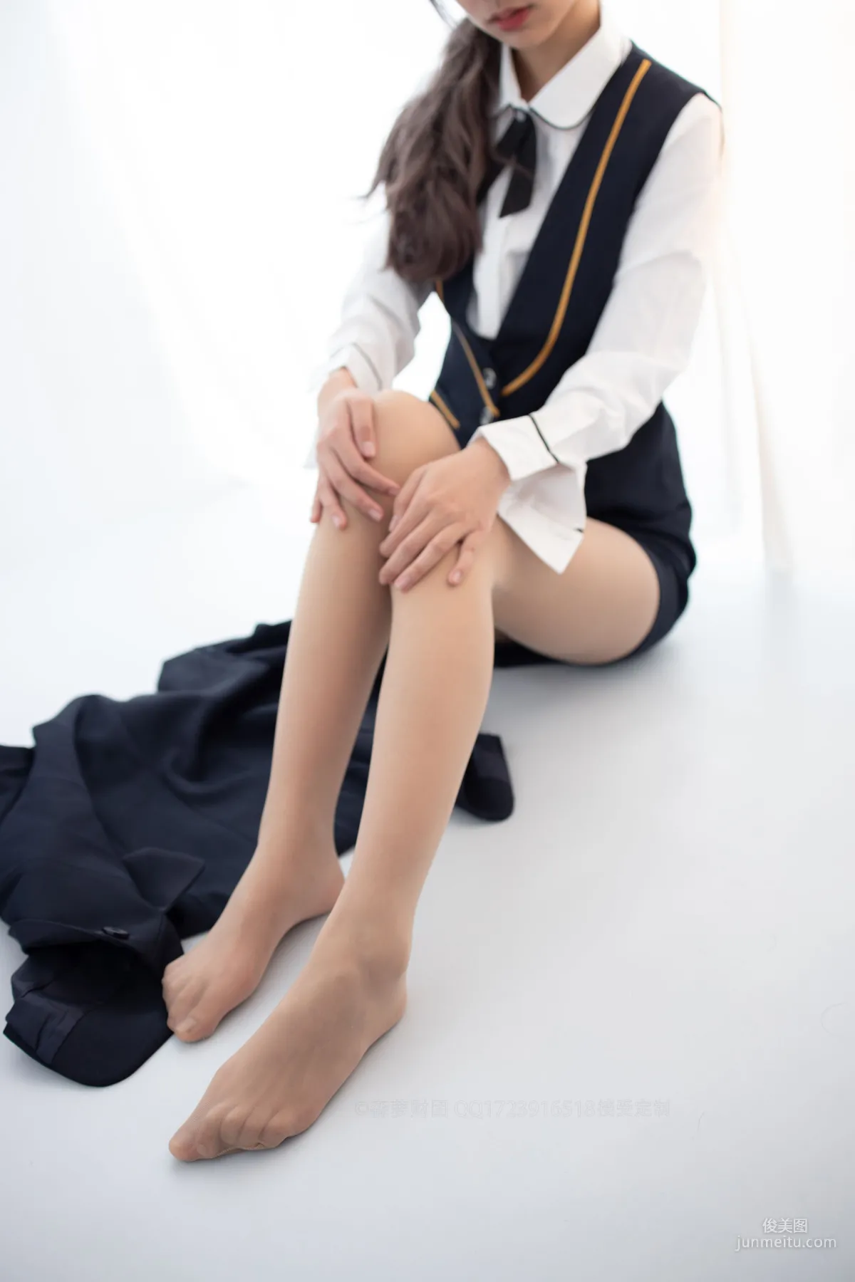 20D肉絲空姐制服 [森蘿财團] [X-050] 寫真集 137