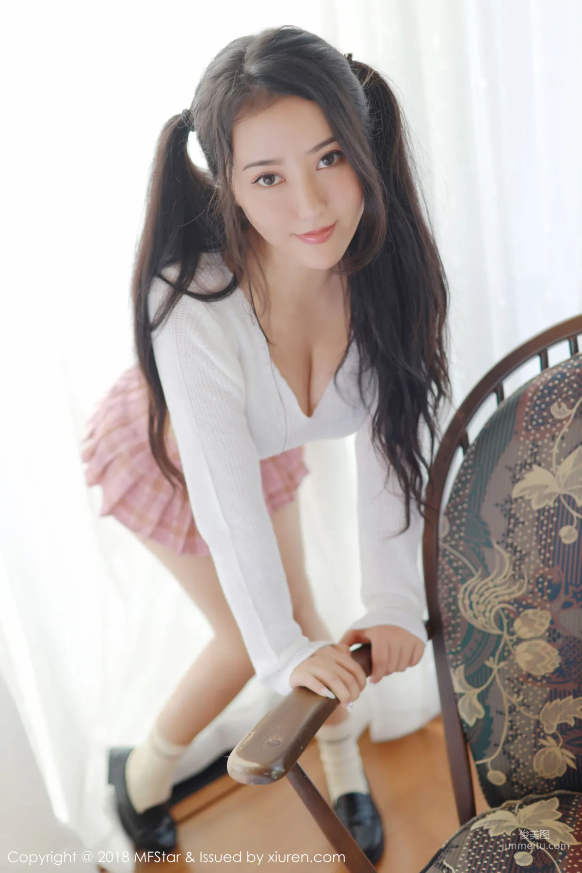 Ma Luna 'Glasses OL + Incomparable Curves Temptation' [MFStar] Vol.168 Photo Set photo 41