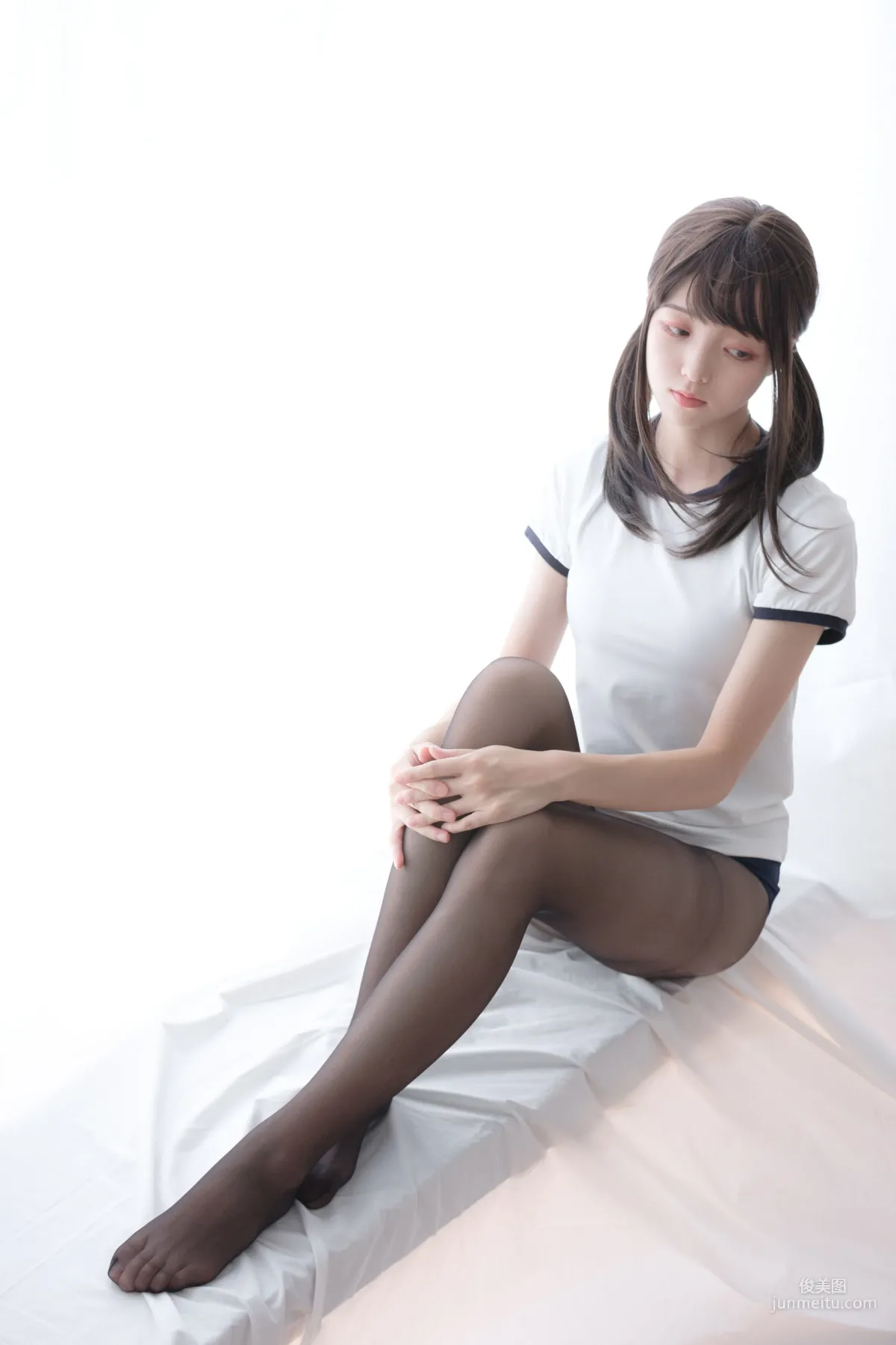 [森萝财团] LOVEPLUS-002 萝蓝丝袜写真集28