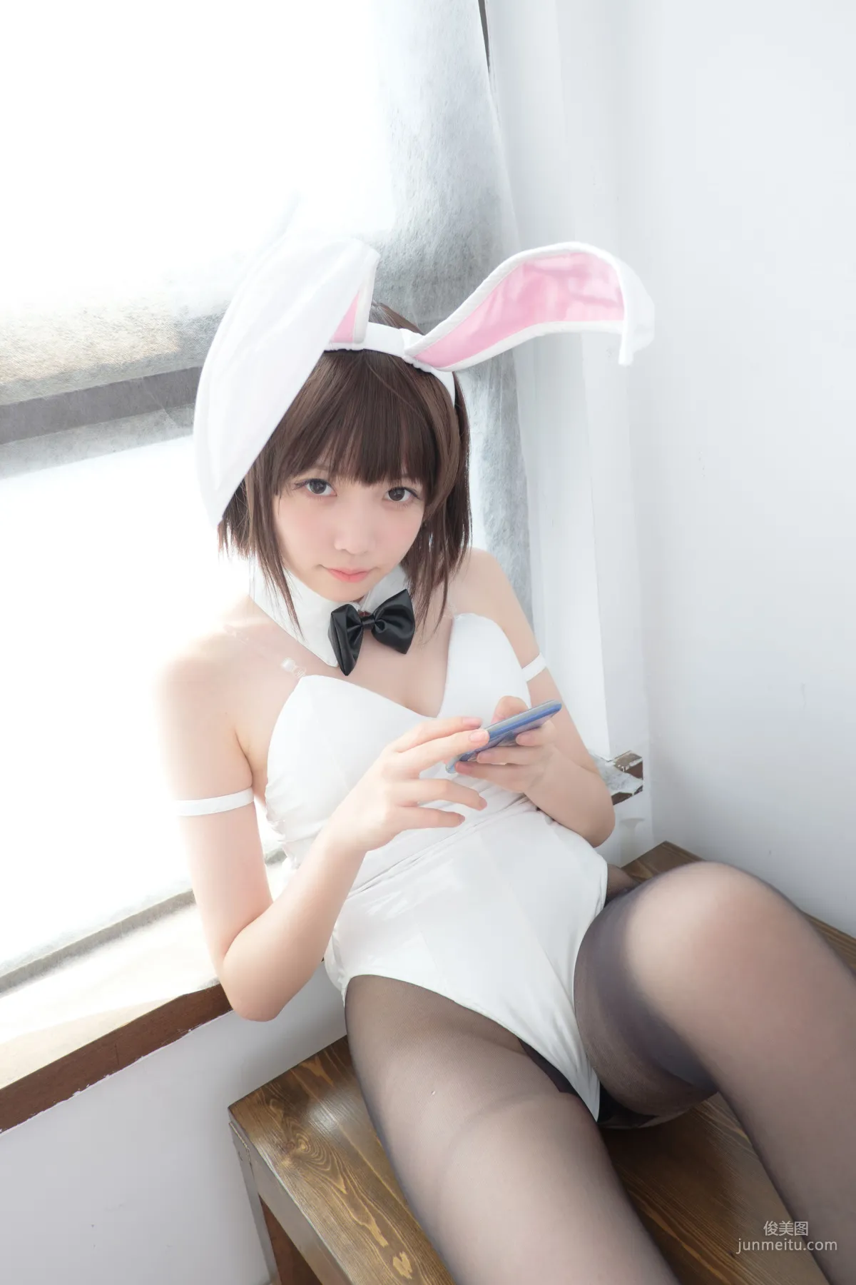[森萝财团] LOVEPLUS-001 萝蓝丝袜写真集97