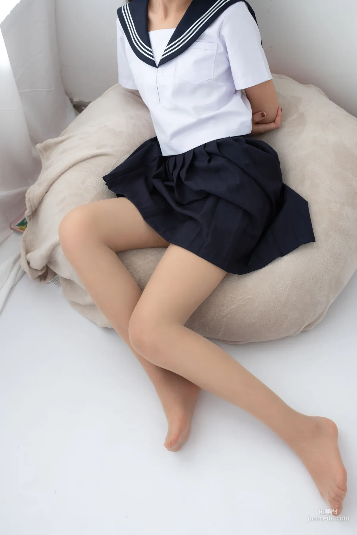 水手服&肉丝美足 [森萝财团] [BETA-034] 写真集26