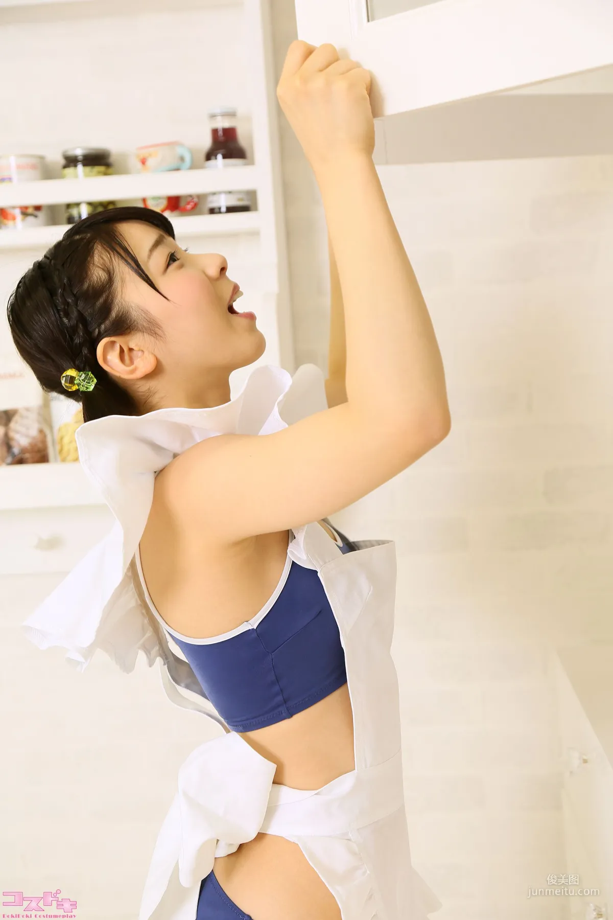 [Cosdoki] 結菜はるか 蘿莉美廚娘 yuinaharuka_pic_sukumizu1 寫真集 9