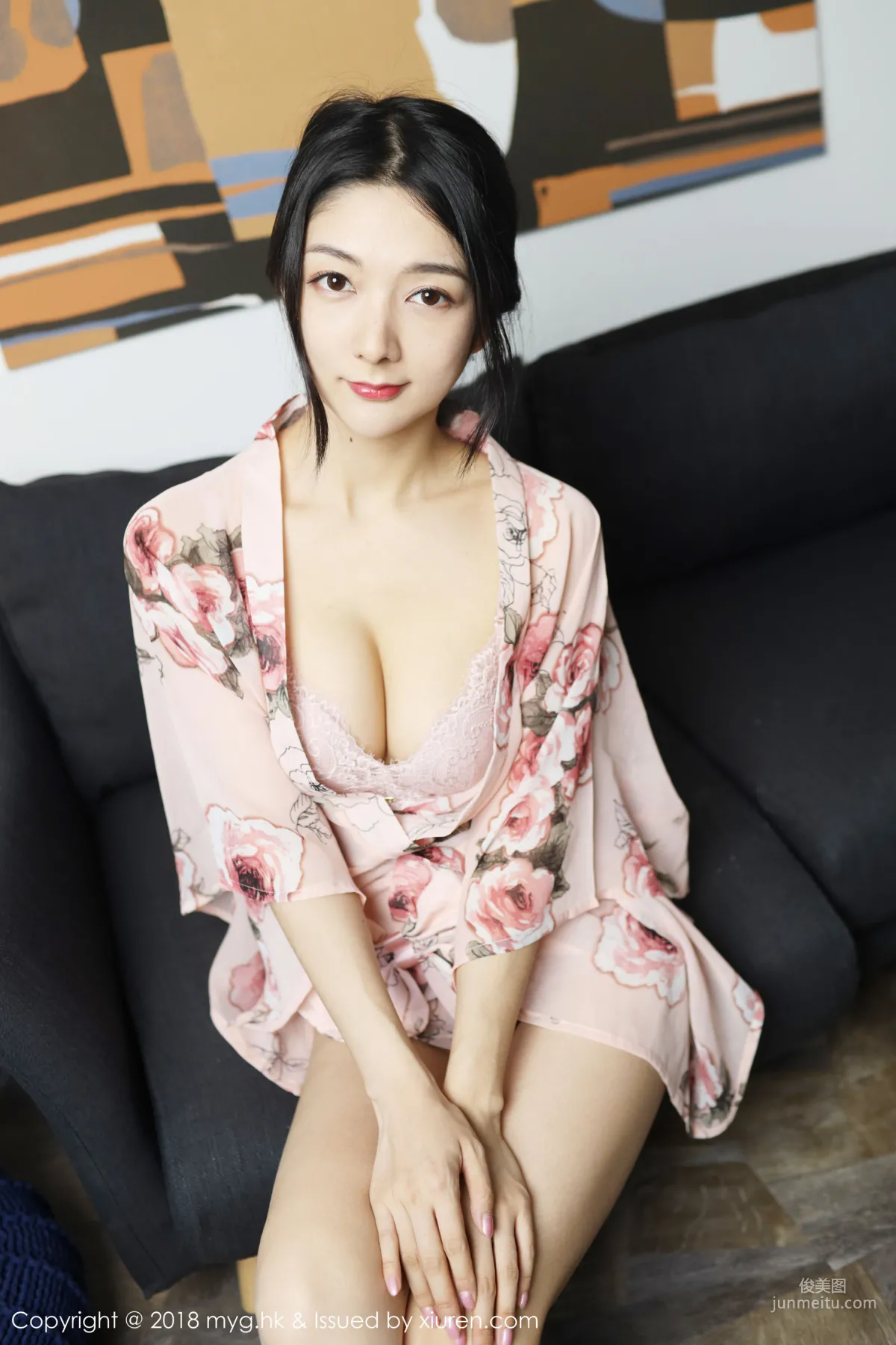 Angela Loves Cats, Plump and Charming Sexy Lingerie Private Shoot [MyGirl] Vol.334 Photo Set photo 8