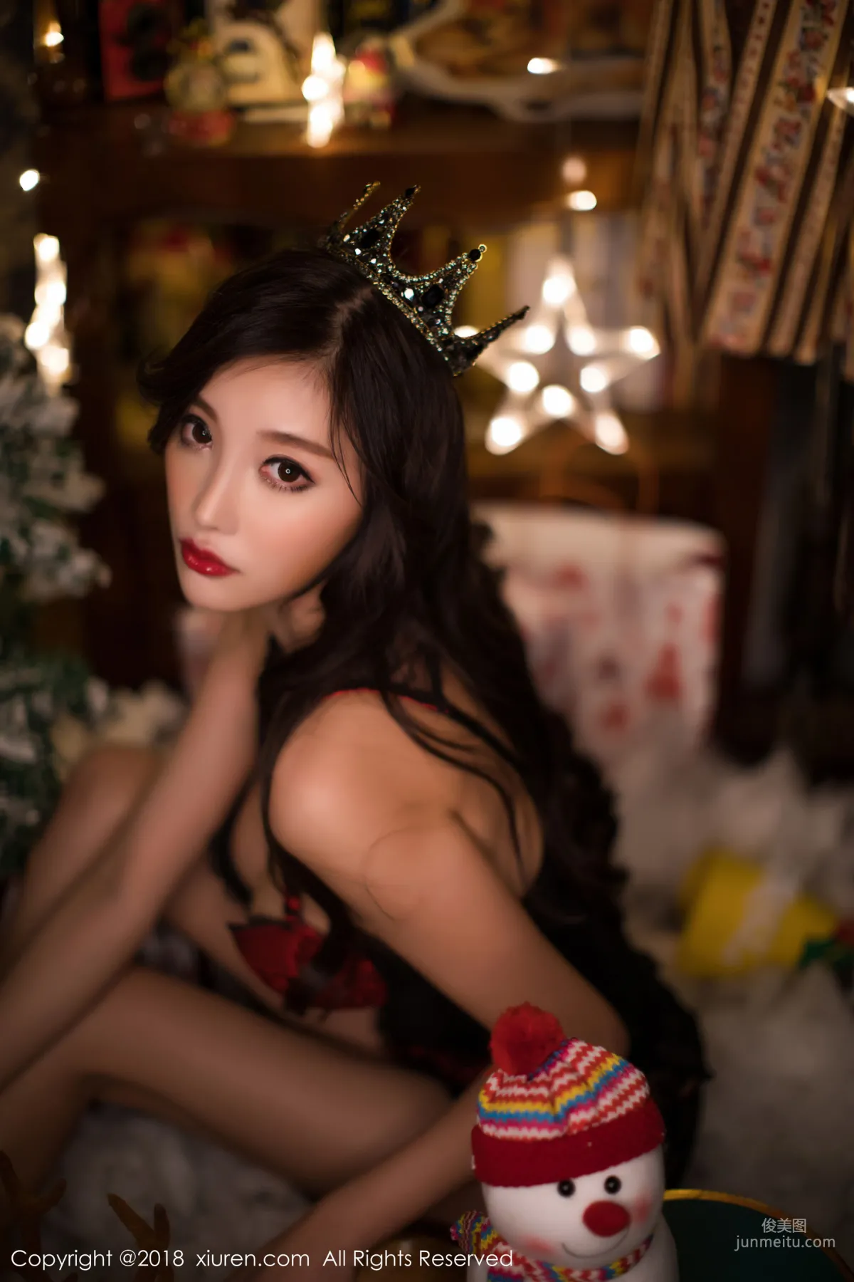 Yang Chenchen sugar Sexy Christmas Girl [XiuRen] No.1281 Photo Set photo 52