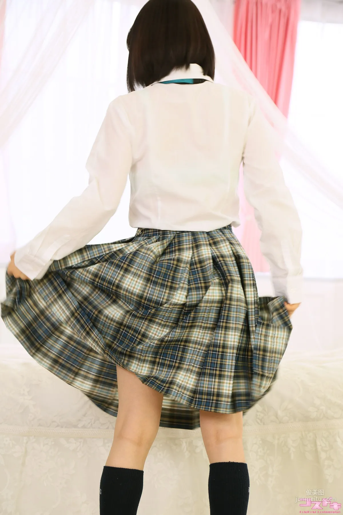 [Cosdoki] 結菜はるか Haruka Yuina yuinaharuka_pic_seifuku1+2 寫真集 12