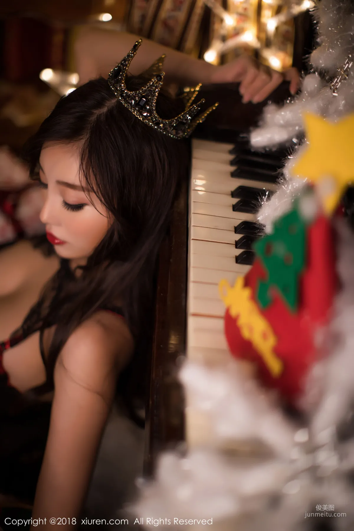 Yang Chenchen sugar Sexy Christmas Girl [XiuRen] No.1281 Photo Set photo 51