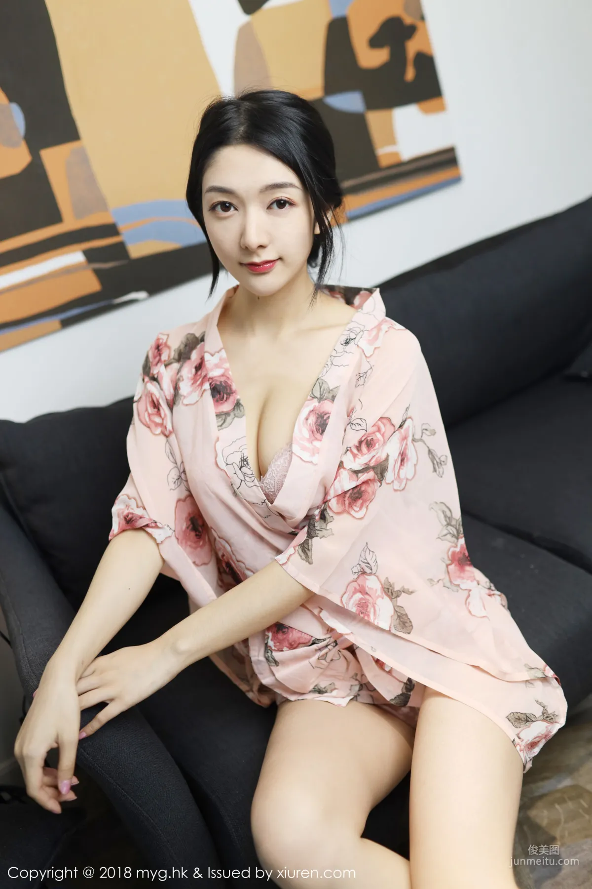 Angela Loves Cats, Plump and Charming Sexy Lingerie Private Shoot [MyGirl] Vol.334 Photo Set photo 7