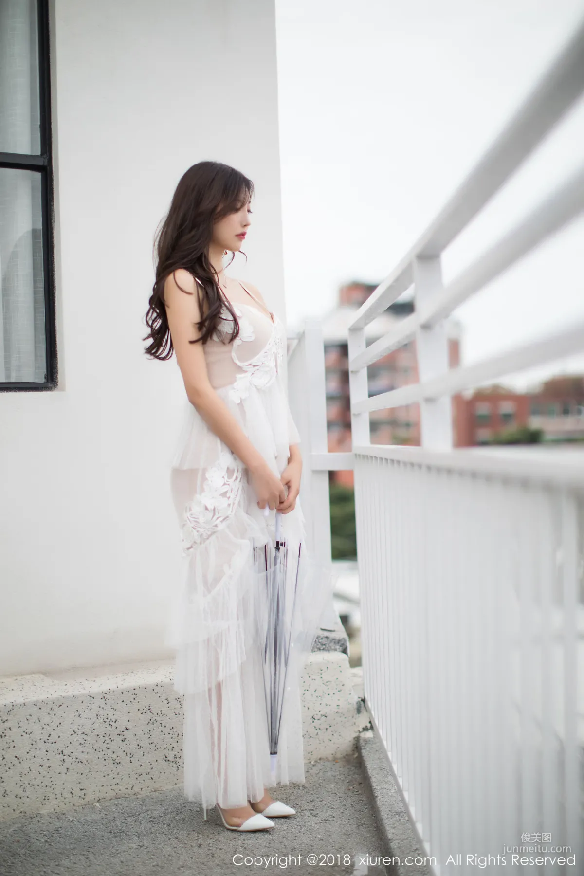 Yang Chenchen sugar, Sweet Bride + Black Stockings Lady [XiuRen] No.1296 Photo Set photo 6