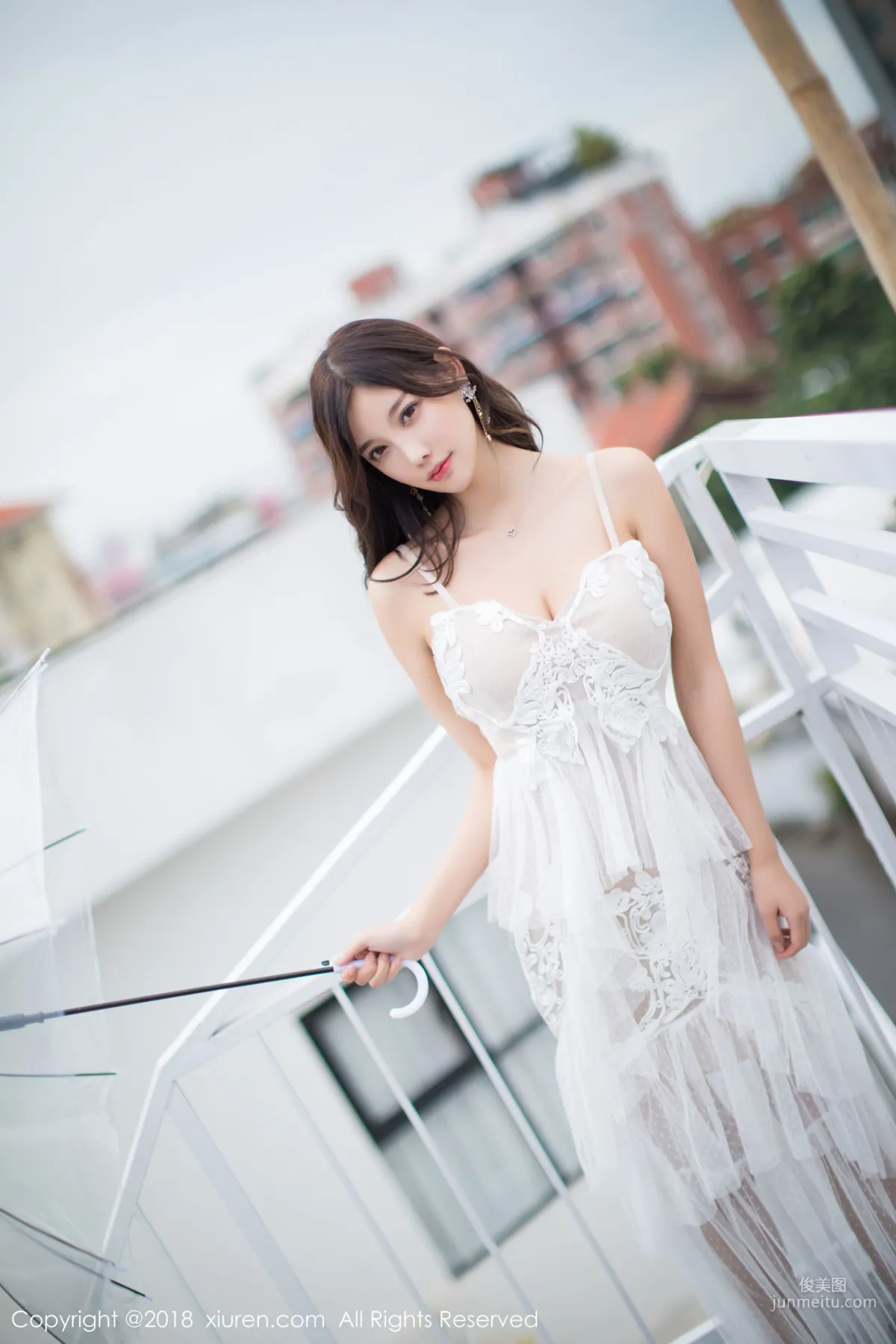 Yang Chenchen sugar, Sweet Bride + Black Stockings Lady [XiuRen] No.1296 Photo Set photo 11