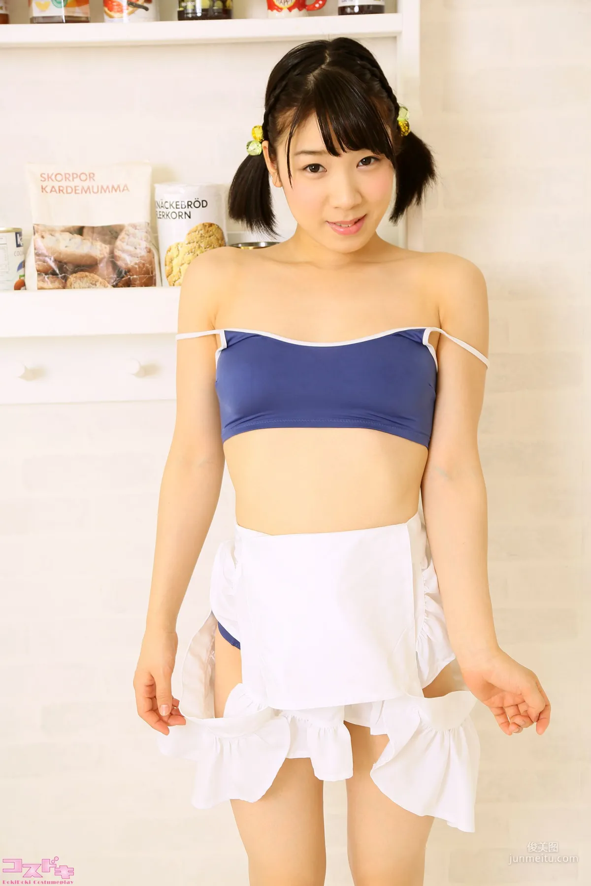 [Cosdoki] 結菜はるか 蘿莉美廚娘 yuinaharuka_pic_sukumizu1 寫真集 39