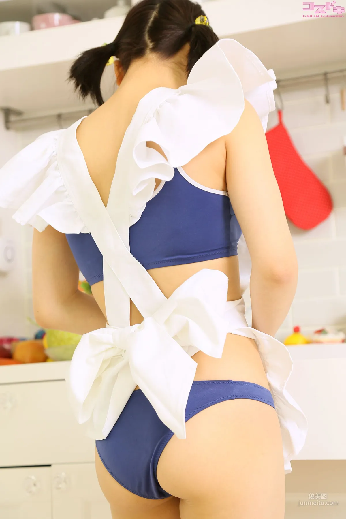 [Cosdoki] 結菜はるか 蘿莉美廚娘 yuinaharuka_pic_sukumizu1 寫真集 16