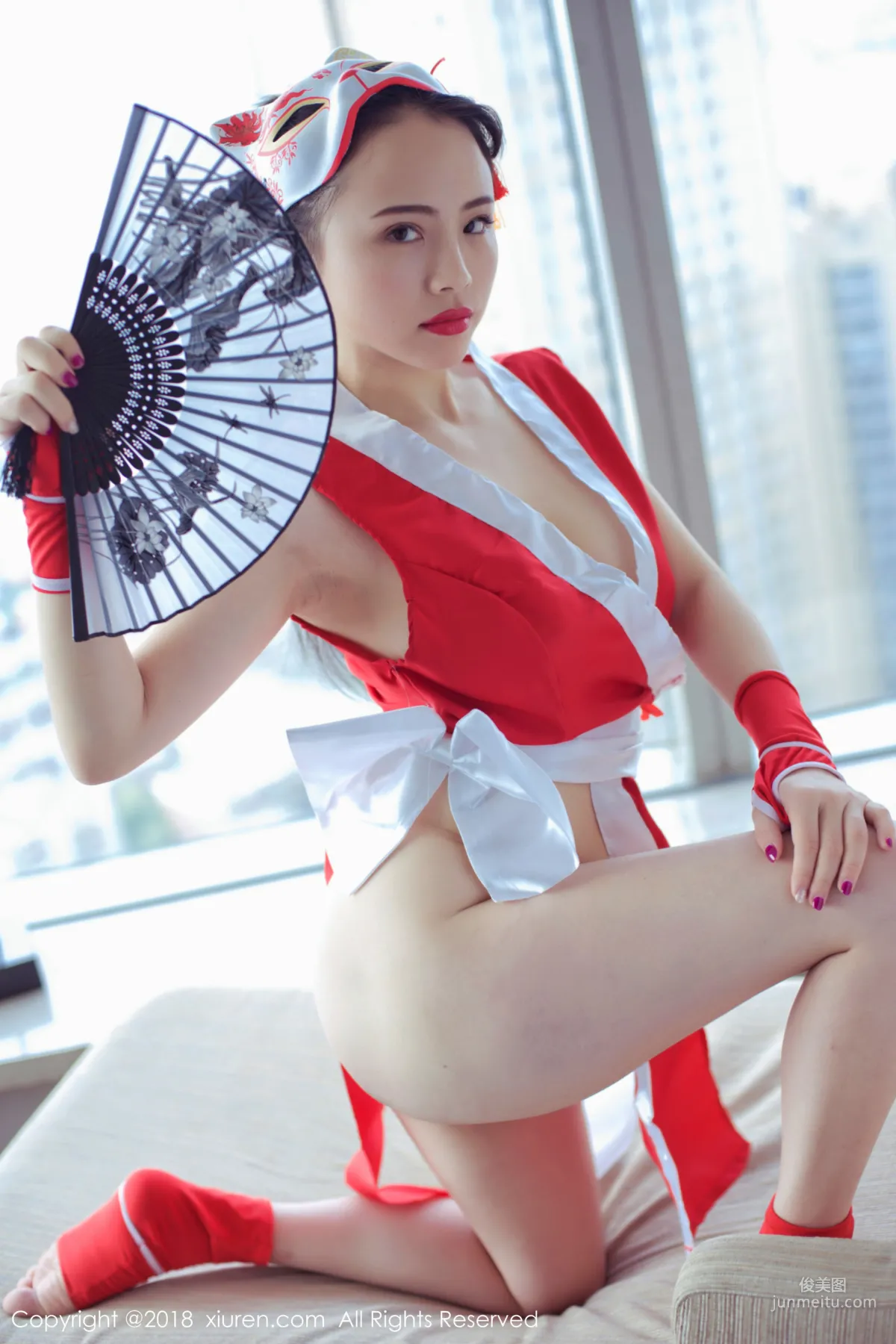 Ruirui ruirui Tempting Cos Nurse Outfit and Mai Shiranui [XiuRen] No.1294 Photo Set photo 33