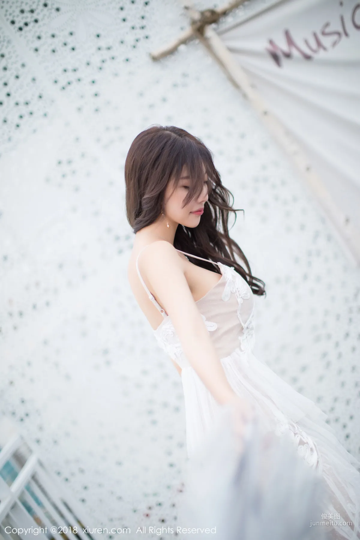 Yang Chenchen sugar, Sweet Bride + Black Stockings Lady [XiuRen] No.1296 Photo Set photo 14