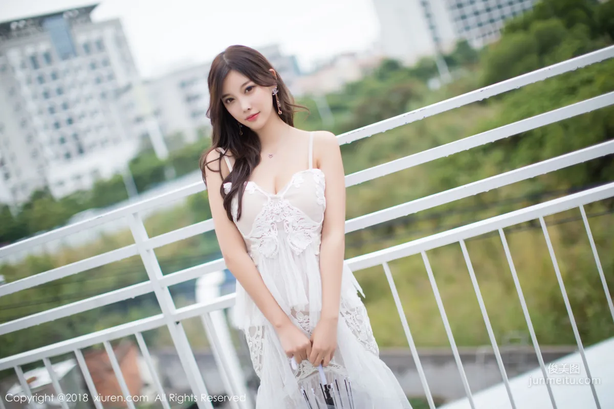 Yang Chenchen sugar, Sweet Bride + Black Stockings Lady [XiuRen] No.1296 Photo Set photo 1