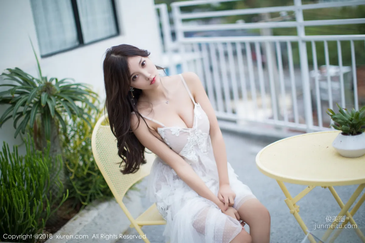 Yang Chenchen sugar, Sweet Bride + Black Stockings Lady [XiuRen] No.1296 Photo Set photo 25