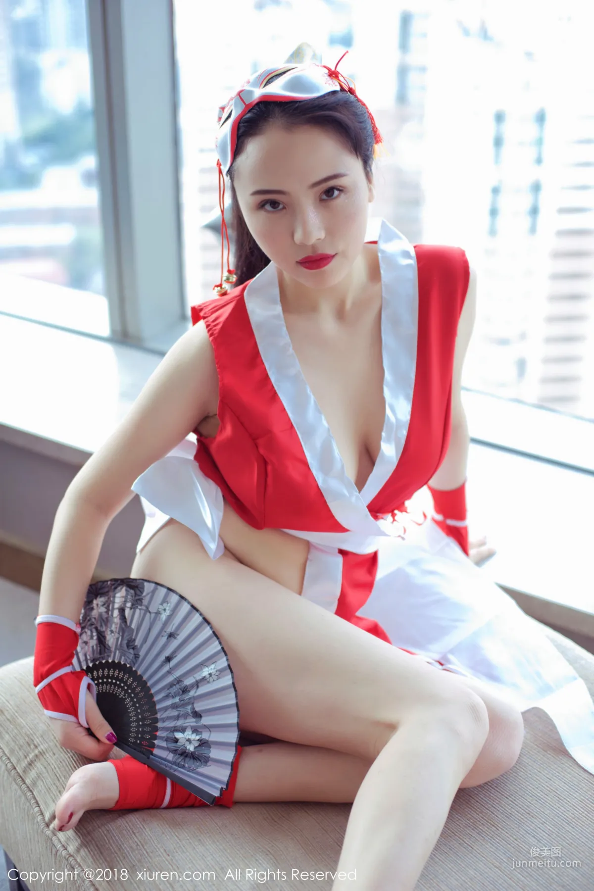 Ruirui ruirui Tempting Cos Nurse Outfit and Mai Shiranui [XiuRen] No.1294 Photo Set photo 34