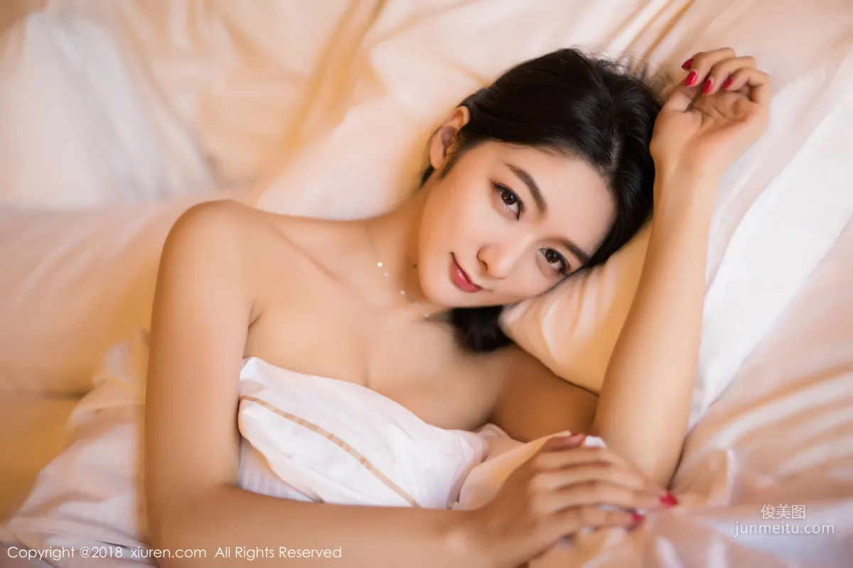 Angela Likes Cats Sexy Pink Vacuum Pajamas Private Shoot [XiuRen] No.1292 Photo Set photo 45
