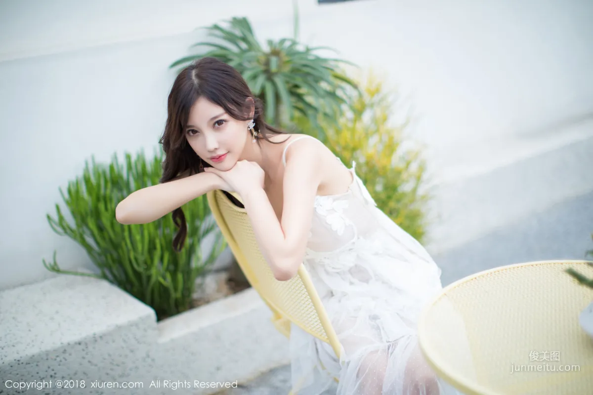 Yang Chenchen sugar, Sweet Bride + Black Stockings Lady [XiuRen] No.1296 Photo Set photo 26