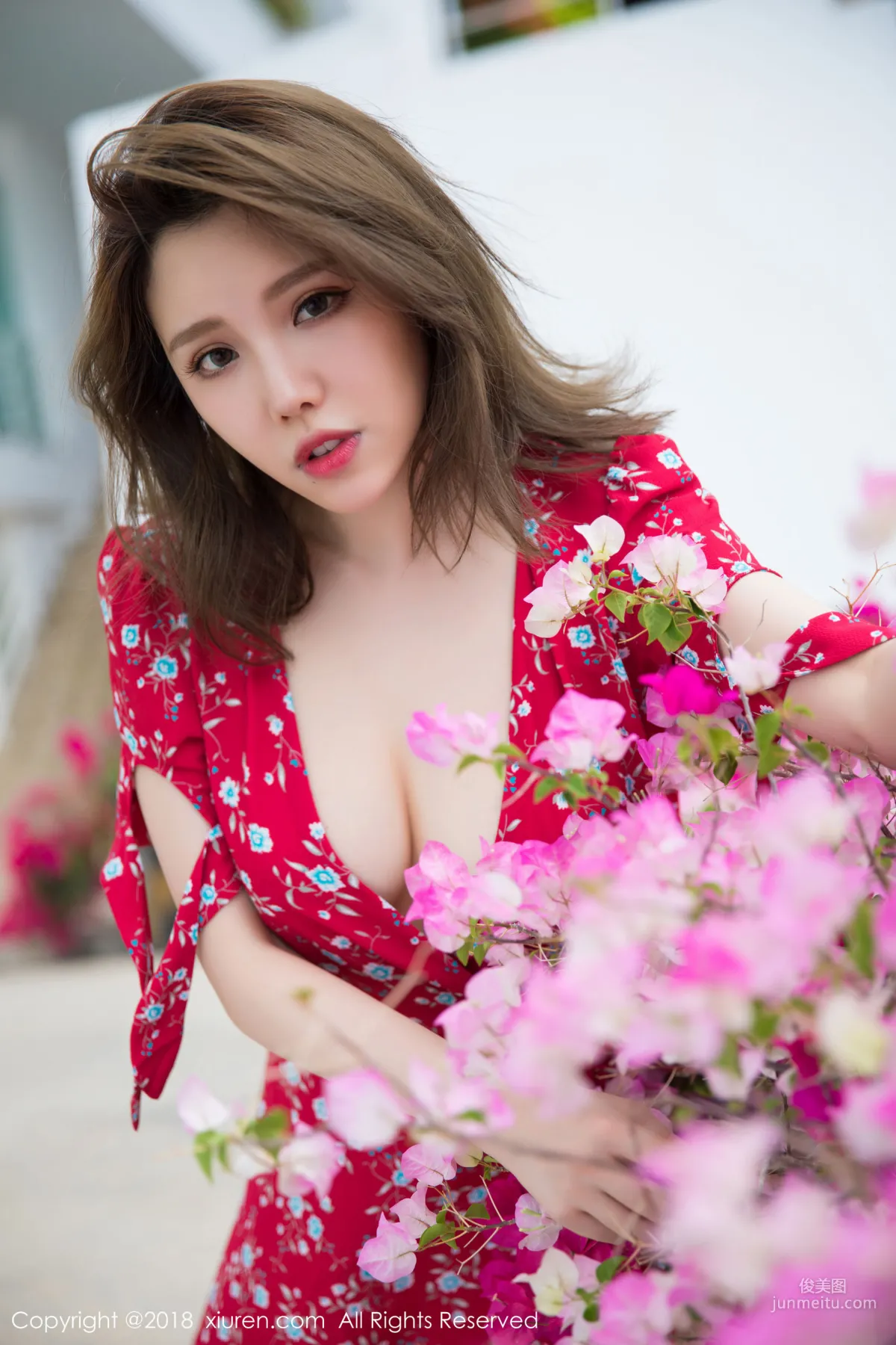 Huang Leran, Shy Long Dress and Beautiful Legs Goddess [XiuRen] No.1284 Photo Set photo 23