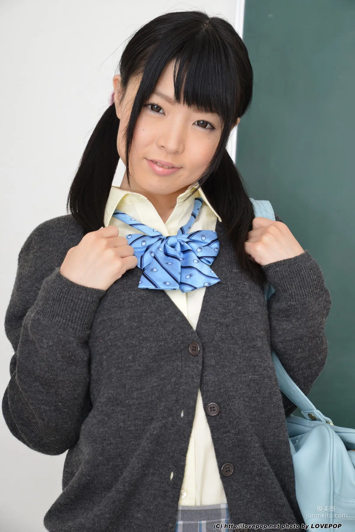 [LOVEPOP] なごみ《Uniform cardigan - PPV》写真集4