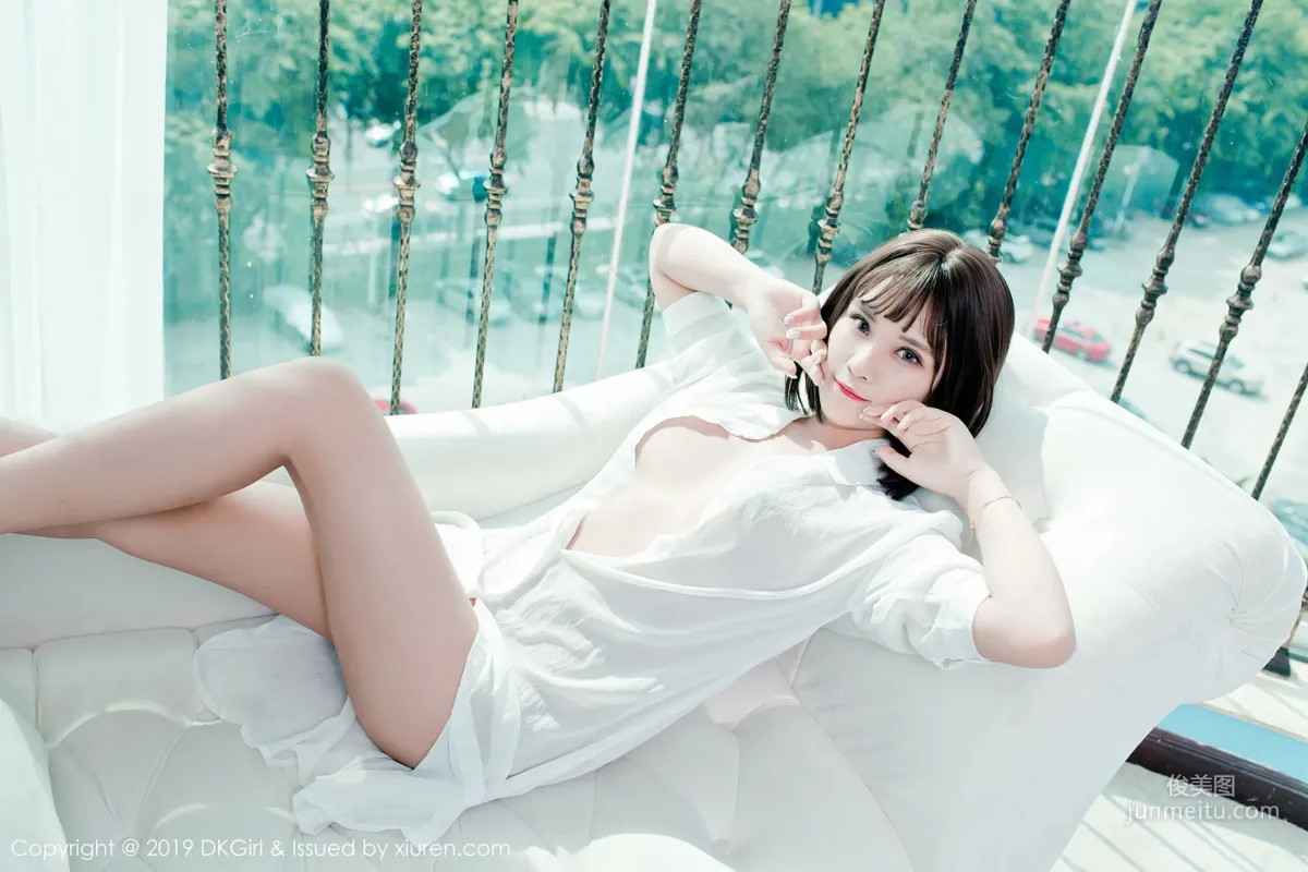 Meng Baoer BoA, Sweet Maid Private Shoot Temptation [DKGirl] Vol.094 Photo Set photo 6
