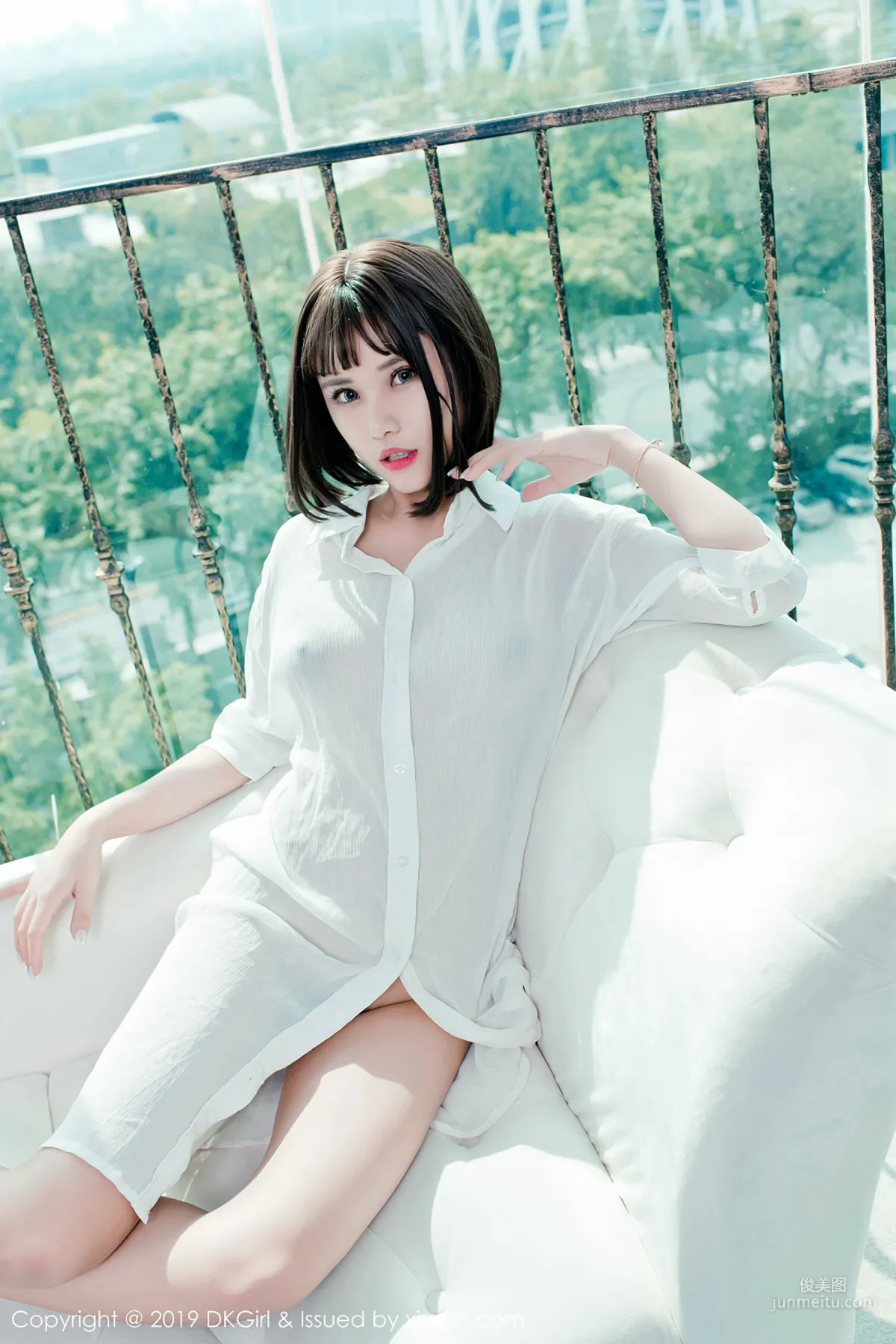 Meng Baoer BoA, Sweet Maid Private Shoot Temptation [DKGirl] Vol.094 Photo Set photo 4