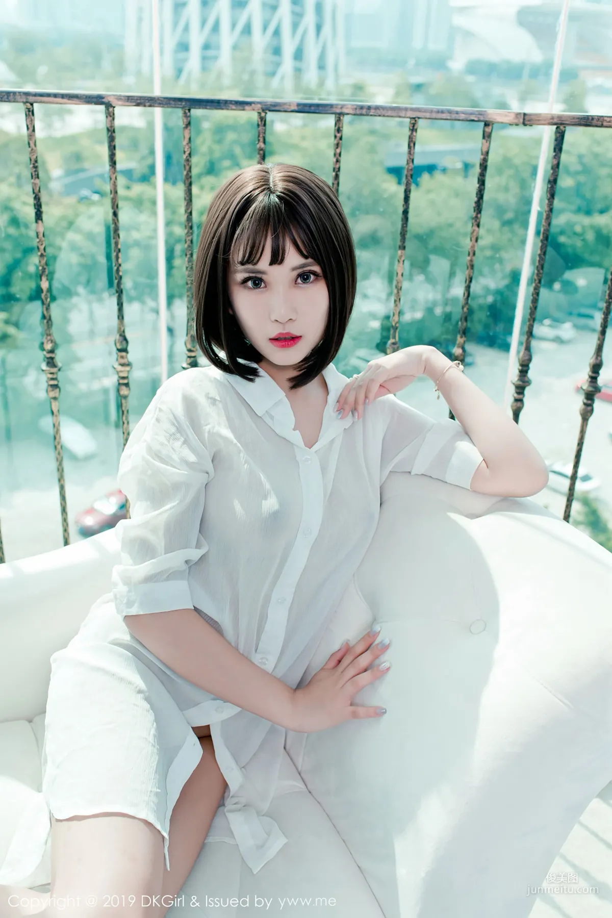 Meng Baoer BoA, Sweet Maid Private Shoot Temptation [DKGirl] Vol.094 Photo Set photo 2