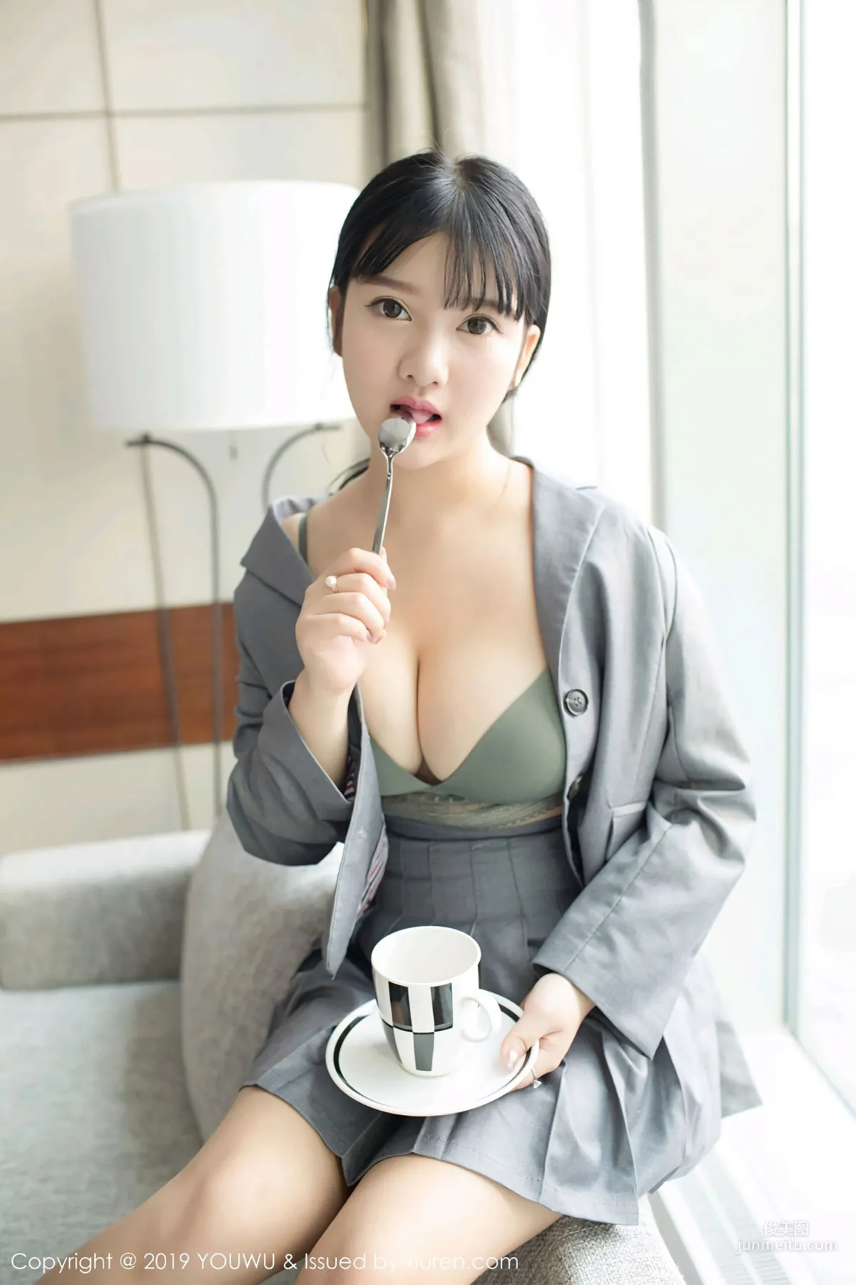Xiao Younai, Sexy Uniform Seduction [YouWu] Vol.138 Photo Set photo 51