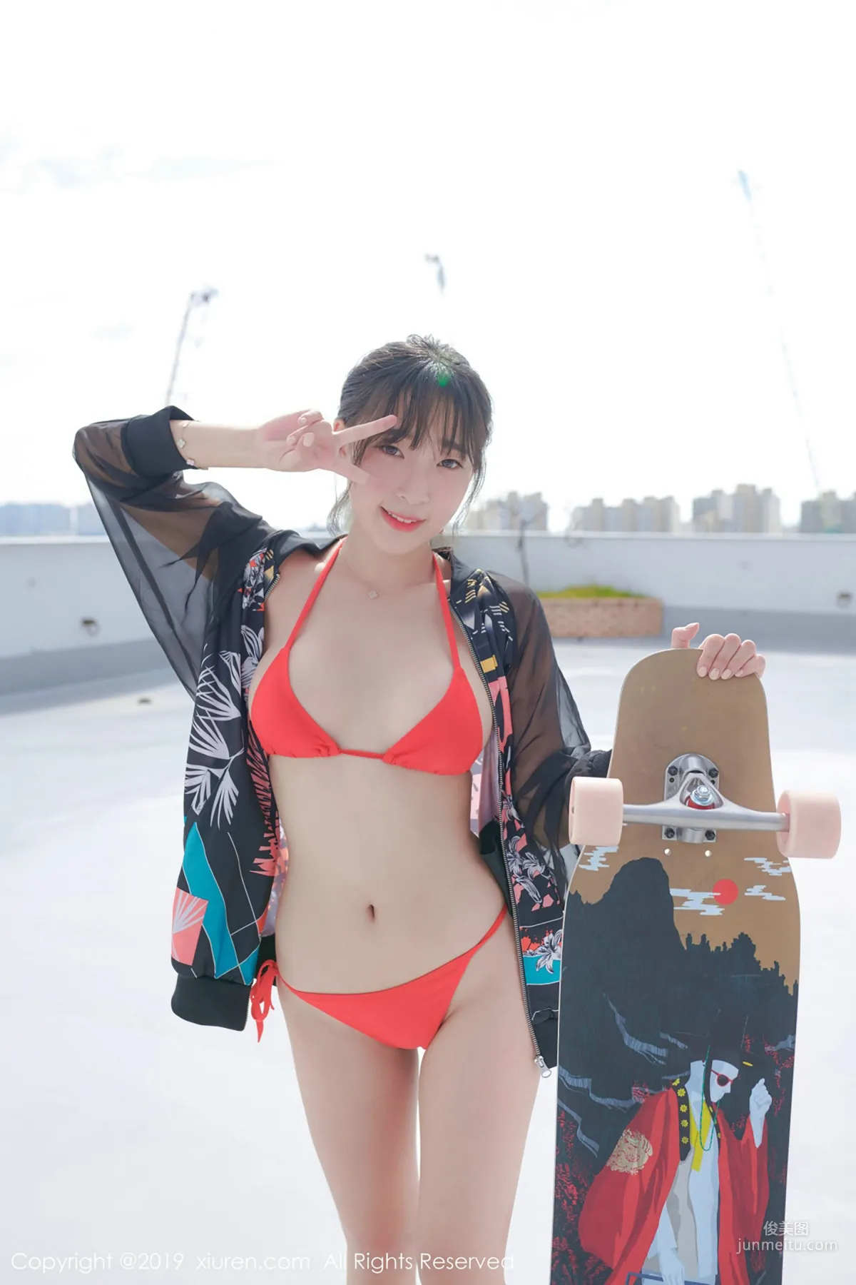 Model Jiang Renqing《Bikini + Open-Back Sweater》 [XiuRen] No.1304 Photo Set photo 44