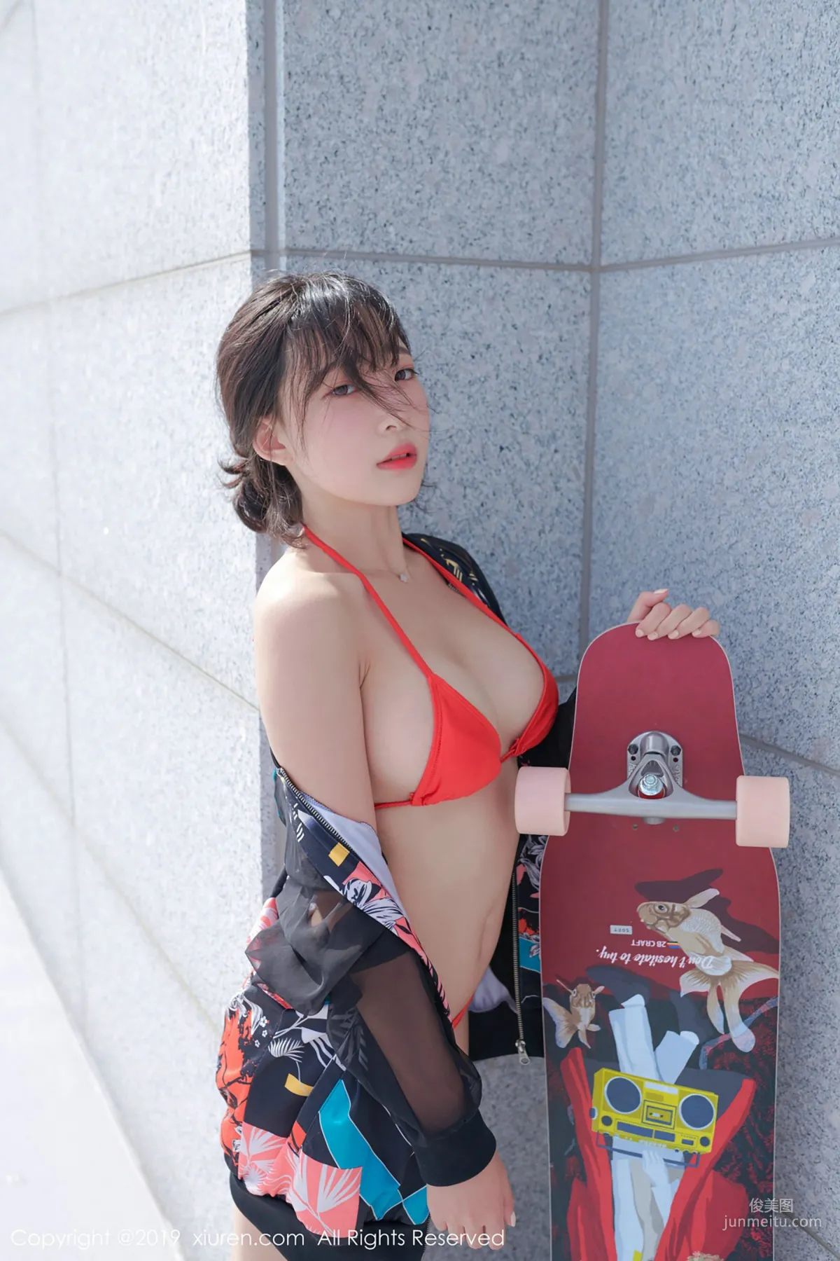 Model Jiang Renqing《Bikini + Open-Back Sweater》 [XiuRen] No.1304 Photo Set photo 30