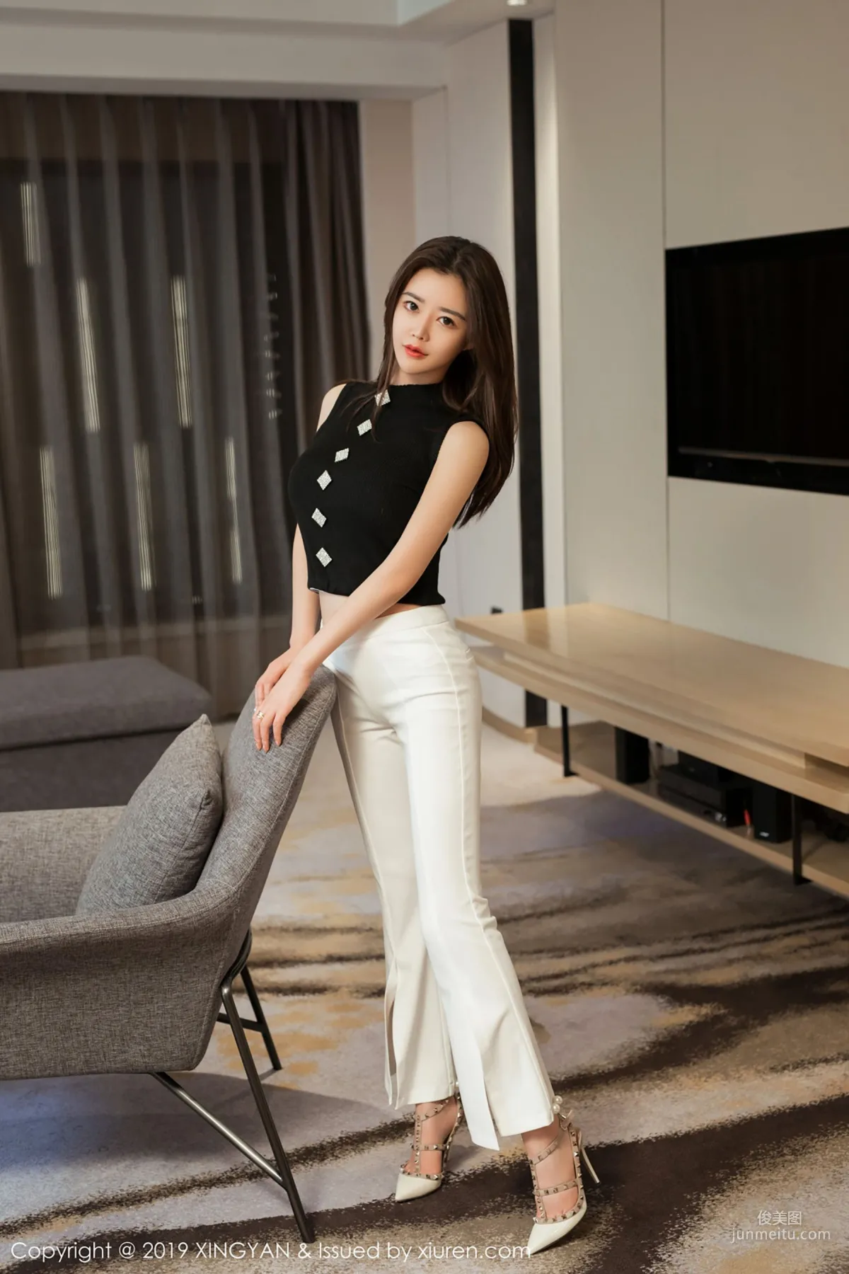 Tong Man baby, New Year Benefit, Lace Beauty [XingYan] Vol.109 Photo Set photo 36