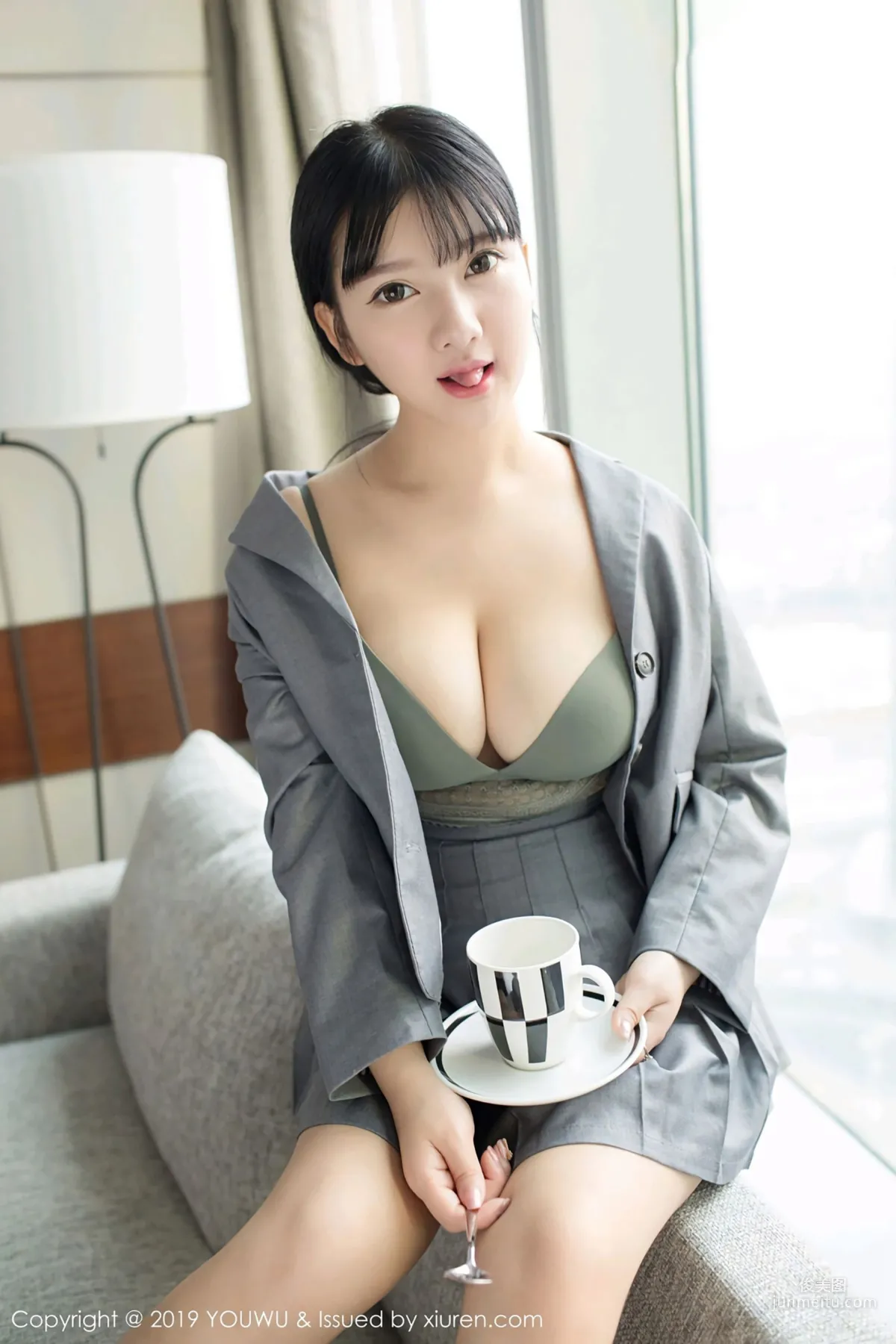 Xiao Younai, Sexy Uniform Seduction [YouWu] Vol.138 Photo Set photo 53
