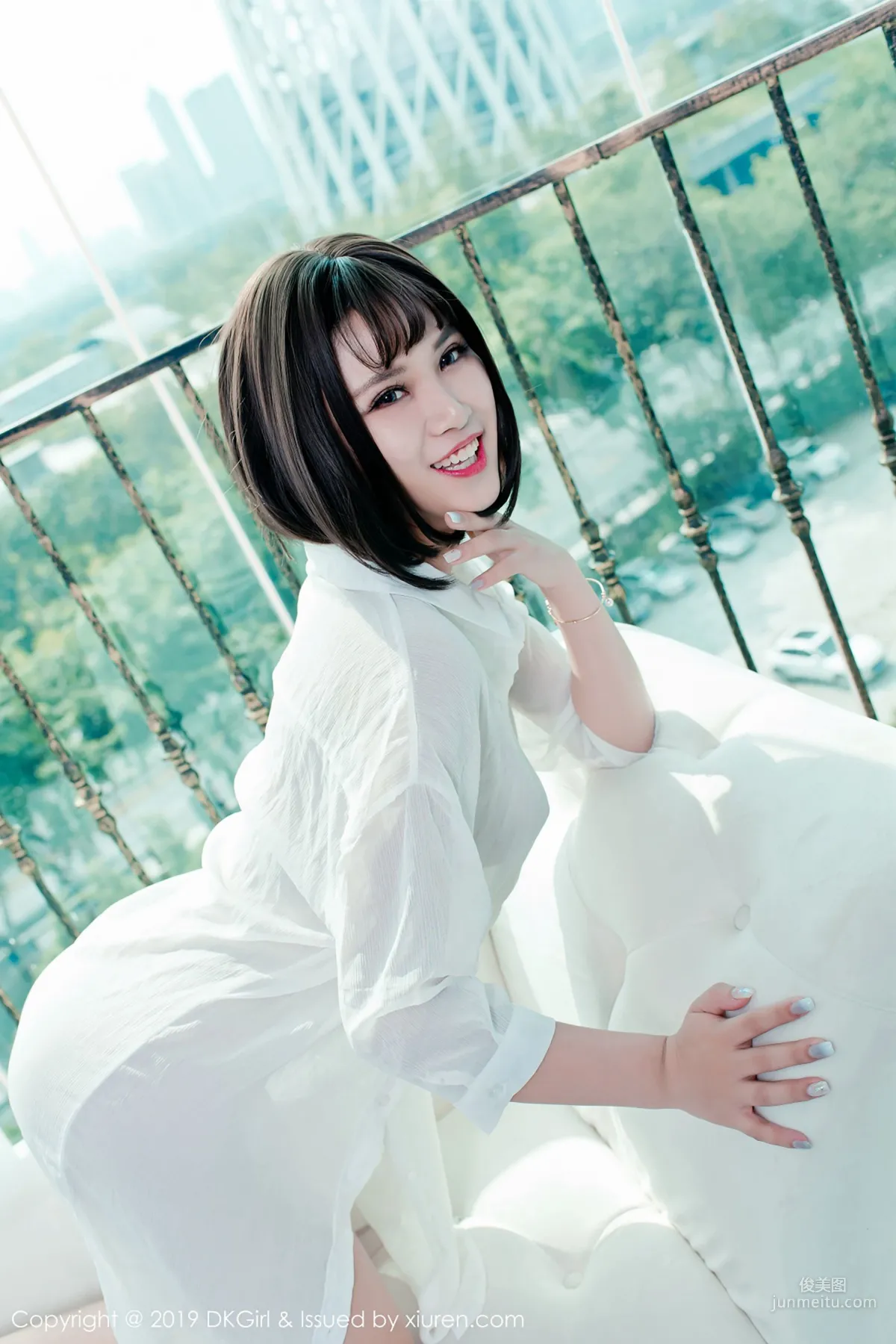Meng Baoer BoA, Sweet Maid Private Shoot Temptation [DKGirl] Vol.094 Photo Set photo 3