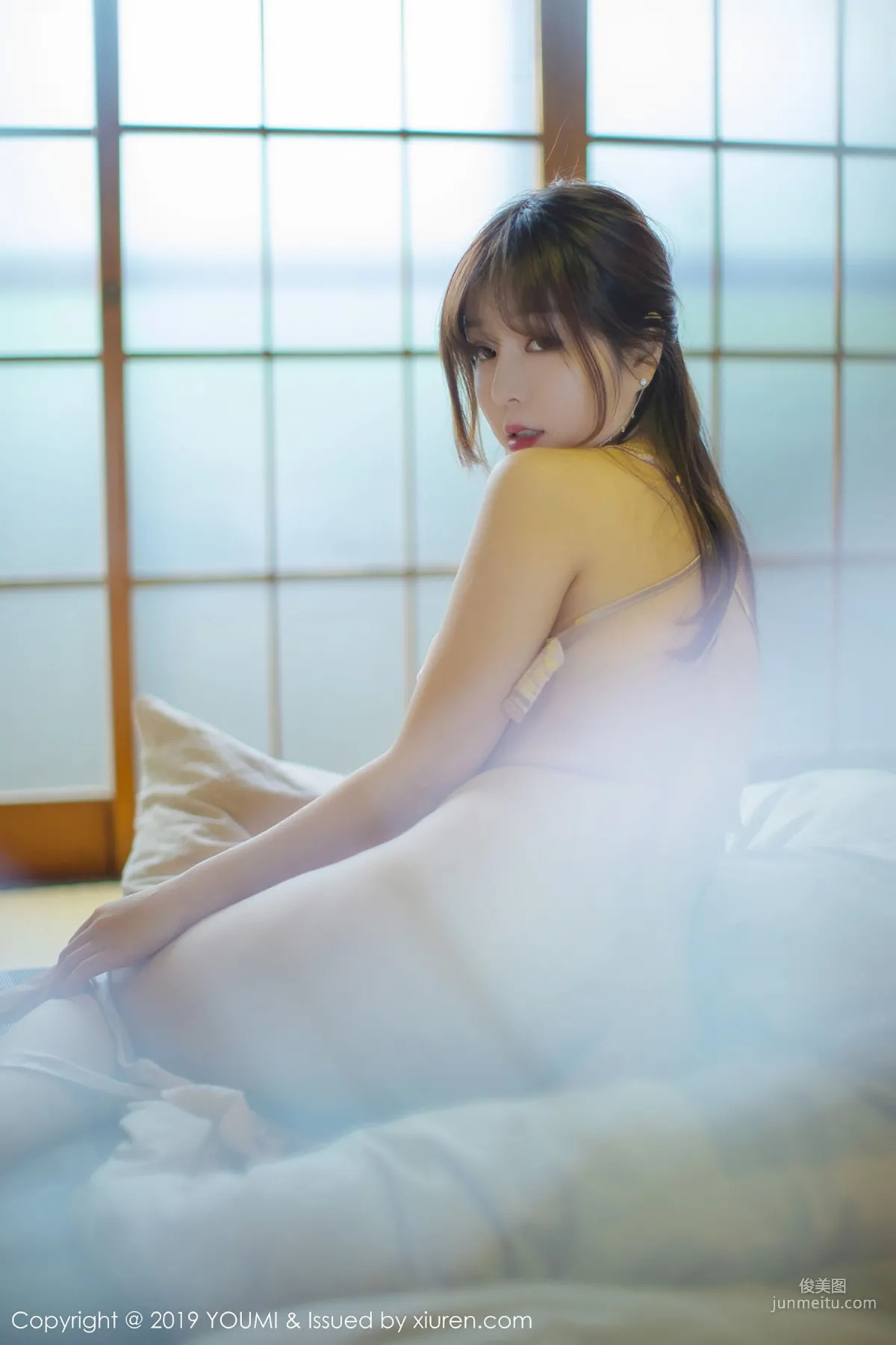 Wang Yuchun, Sheer and Thin Lingerie [YouMi] Vol.270 Photo Set photo 61