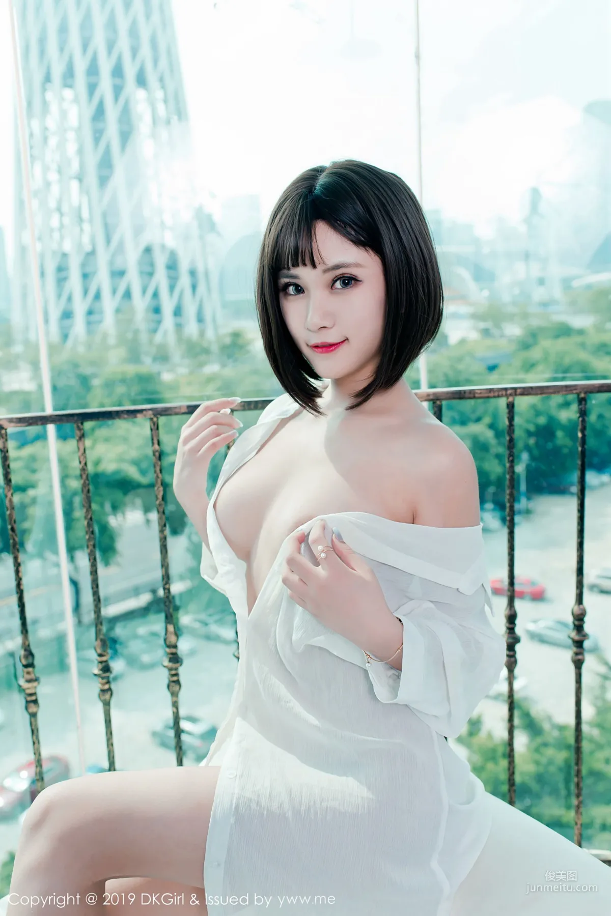 Meng Baoer BoA, Sweet Maid Private Shoot Temptation [DKGirl] Vol.094 Photo Set photo 13