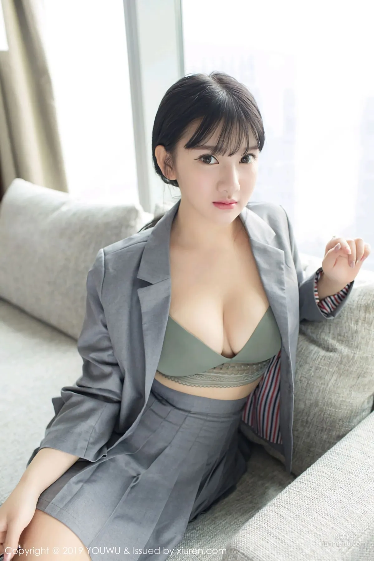 Xiao Younai, Sexy Uniform Seduction [YouWu] Vol.138 Photo Set photo 40