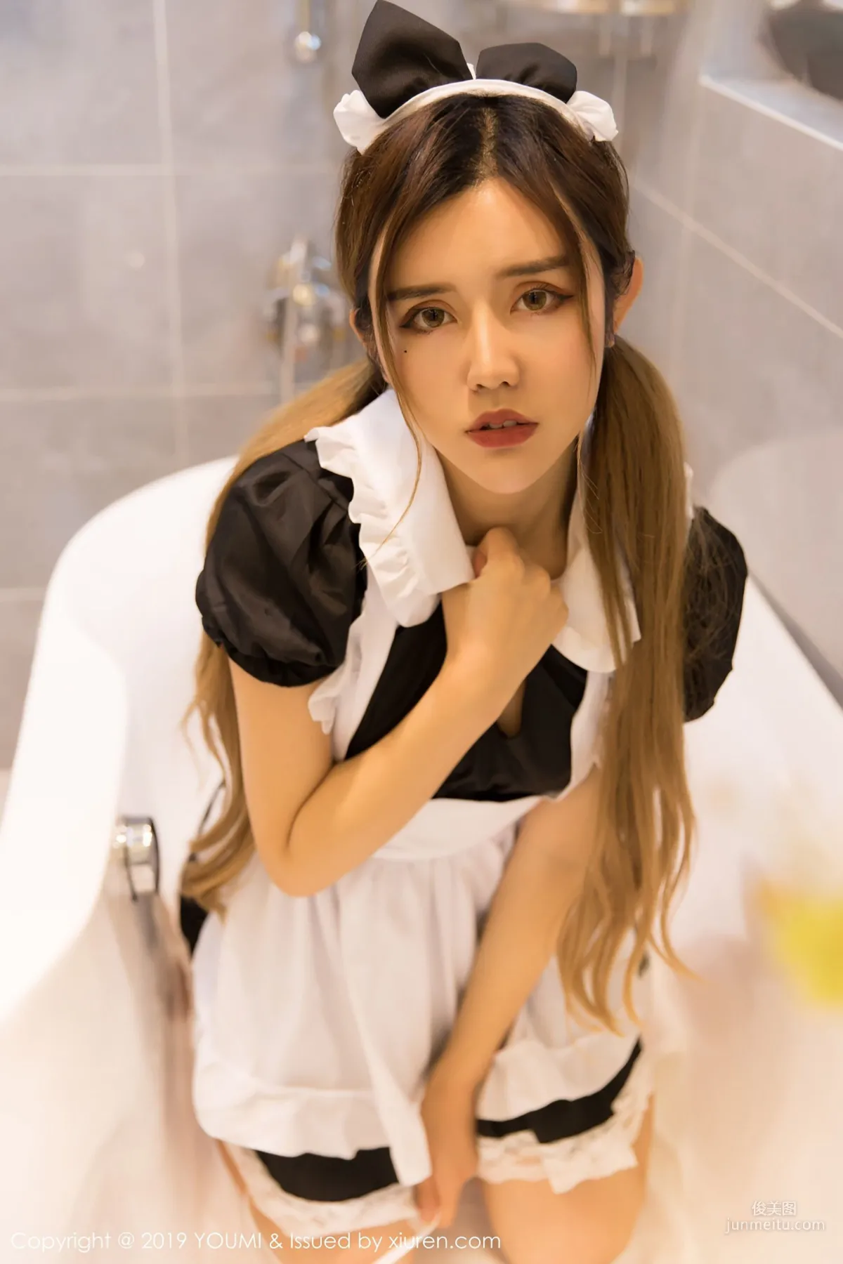 Cris_ Zhuo Yaqi Sexy and Gentle in One Seductive Lingerie [YouMi] Vol.283 Photo Set photo 45