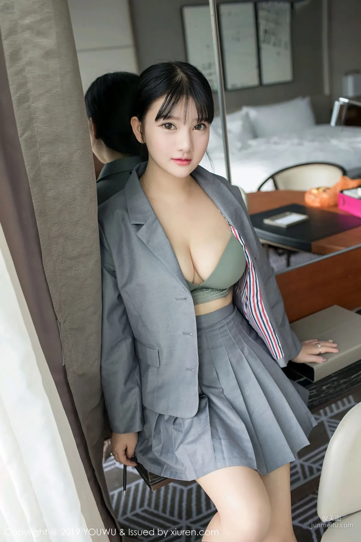 Xiao Younai, Sexy Uniform Seduction [YouWu] Vol.138 Photo Set photo 25
