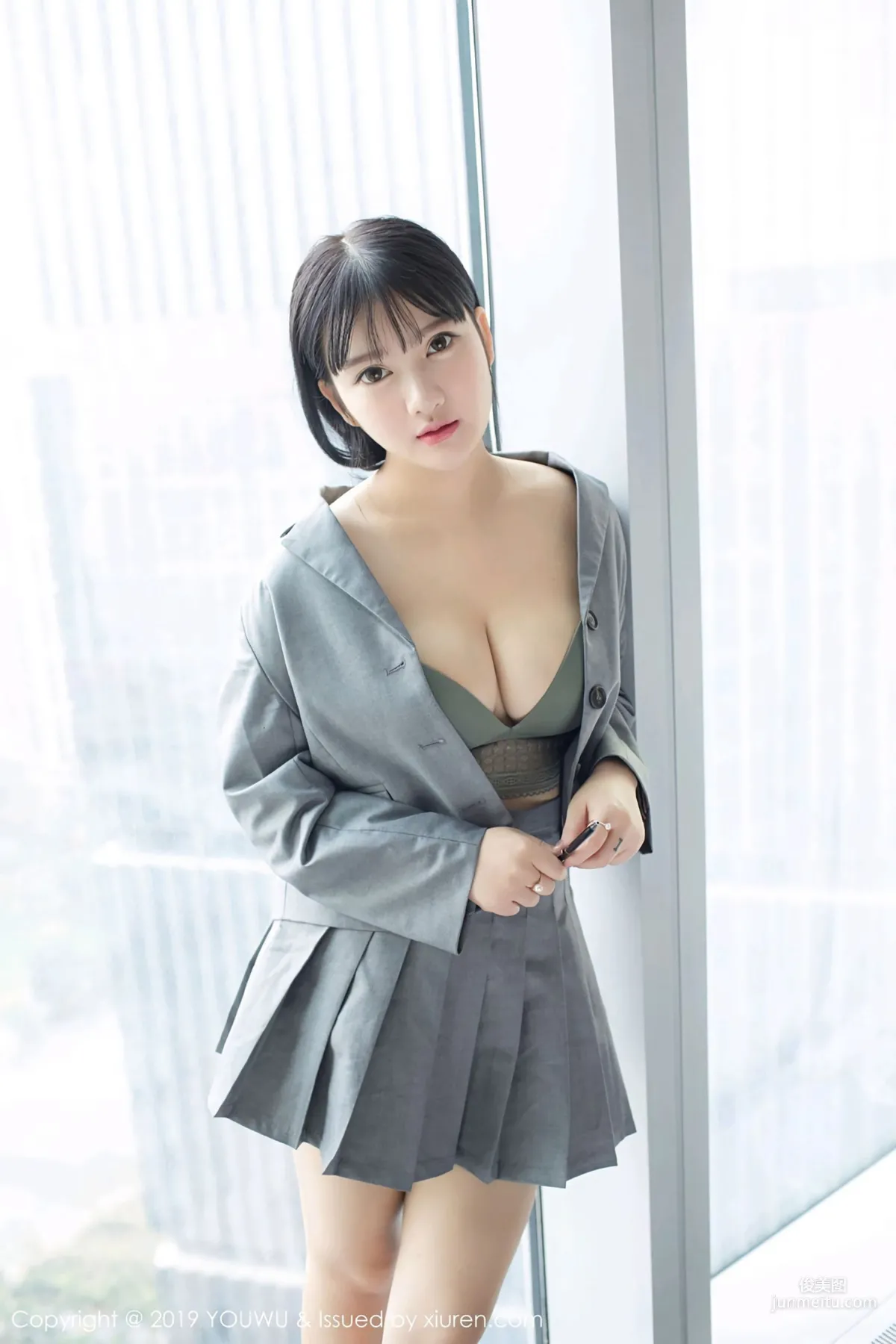 Xiao Younai, Sexy Uniform Seduction [YouWu] Vol.138 Photo Set photo 34