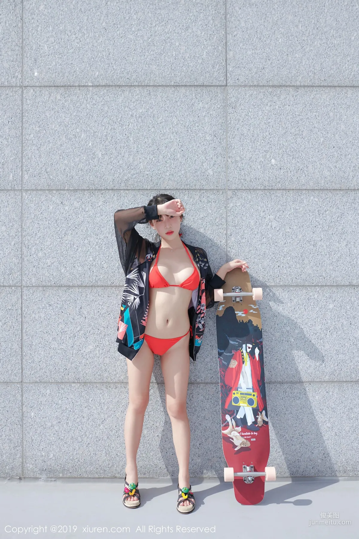 Model Jiang Renqing《Bikini + Open-Back Sweater》 [XiuRen] No.1304 Photo Set photo 41