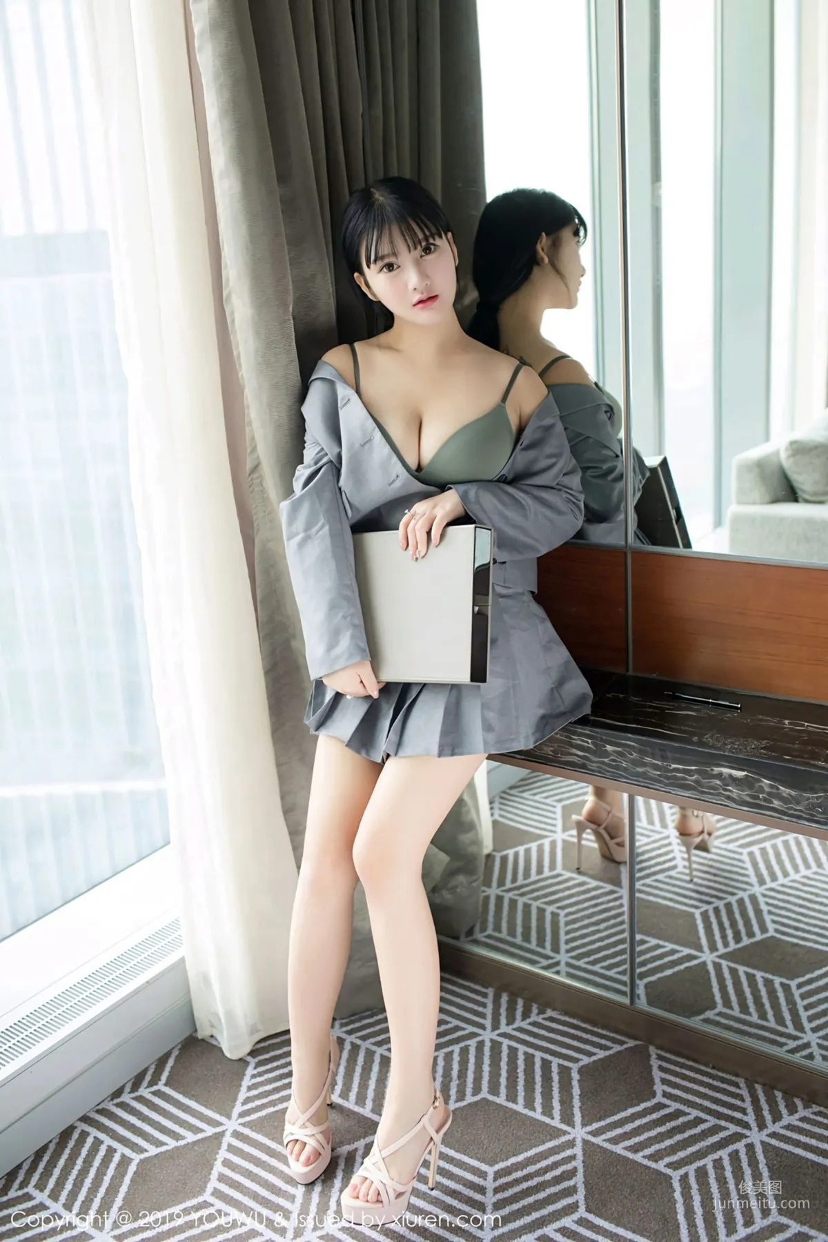 Xiao Younai, Sexy Uniform Seduction [YouWu] Vol.138 Photo Set photo 28